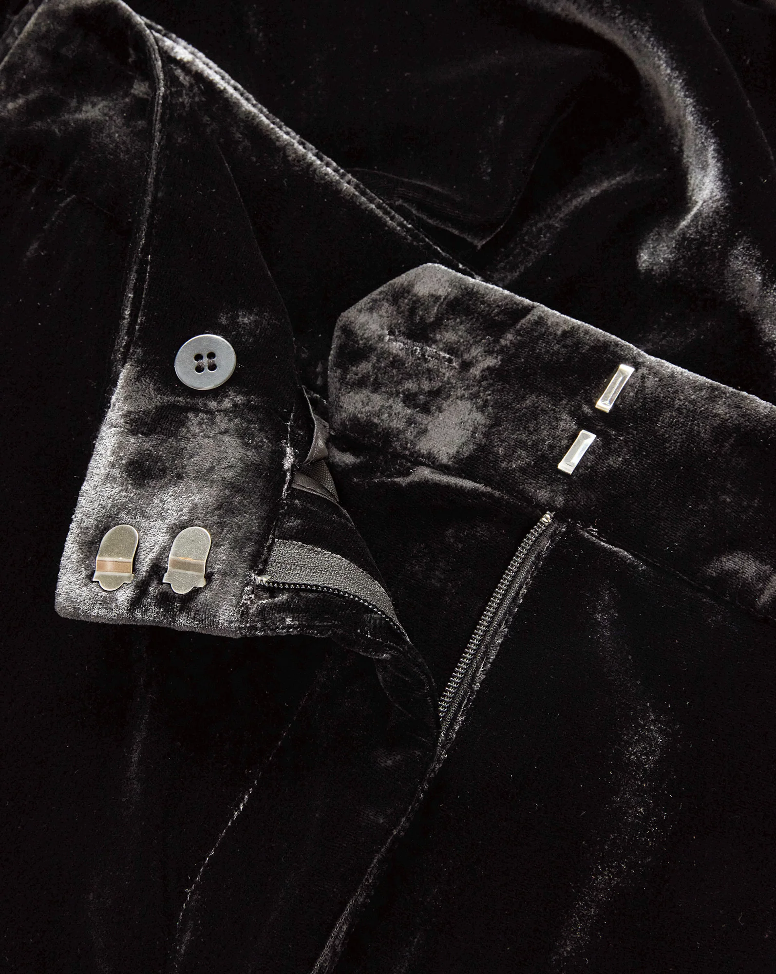 Alex Velvet Wide-Leg Pant - Image 3