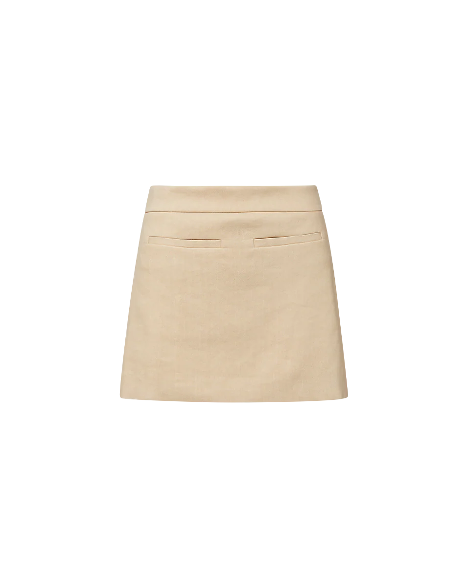 Alvara Stretch-Linen Skort - Image 8