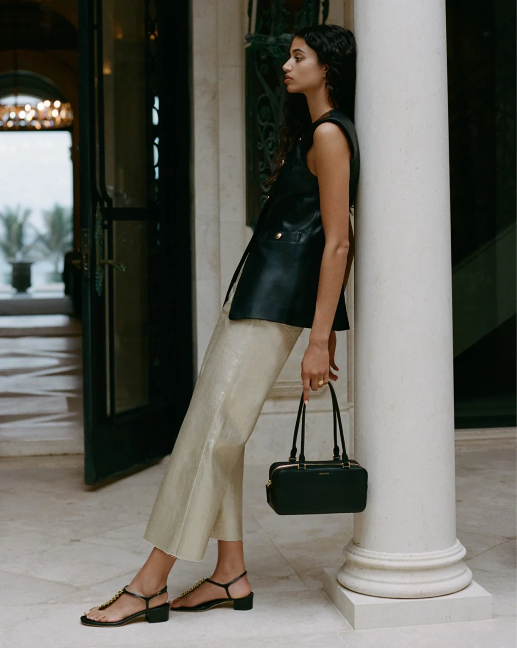 Andie Chain-Link Sandal - Image 8