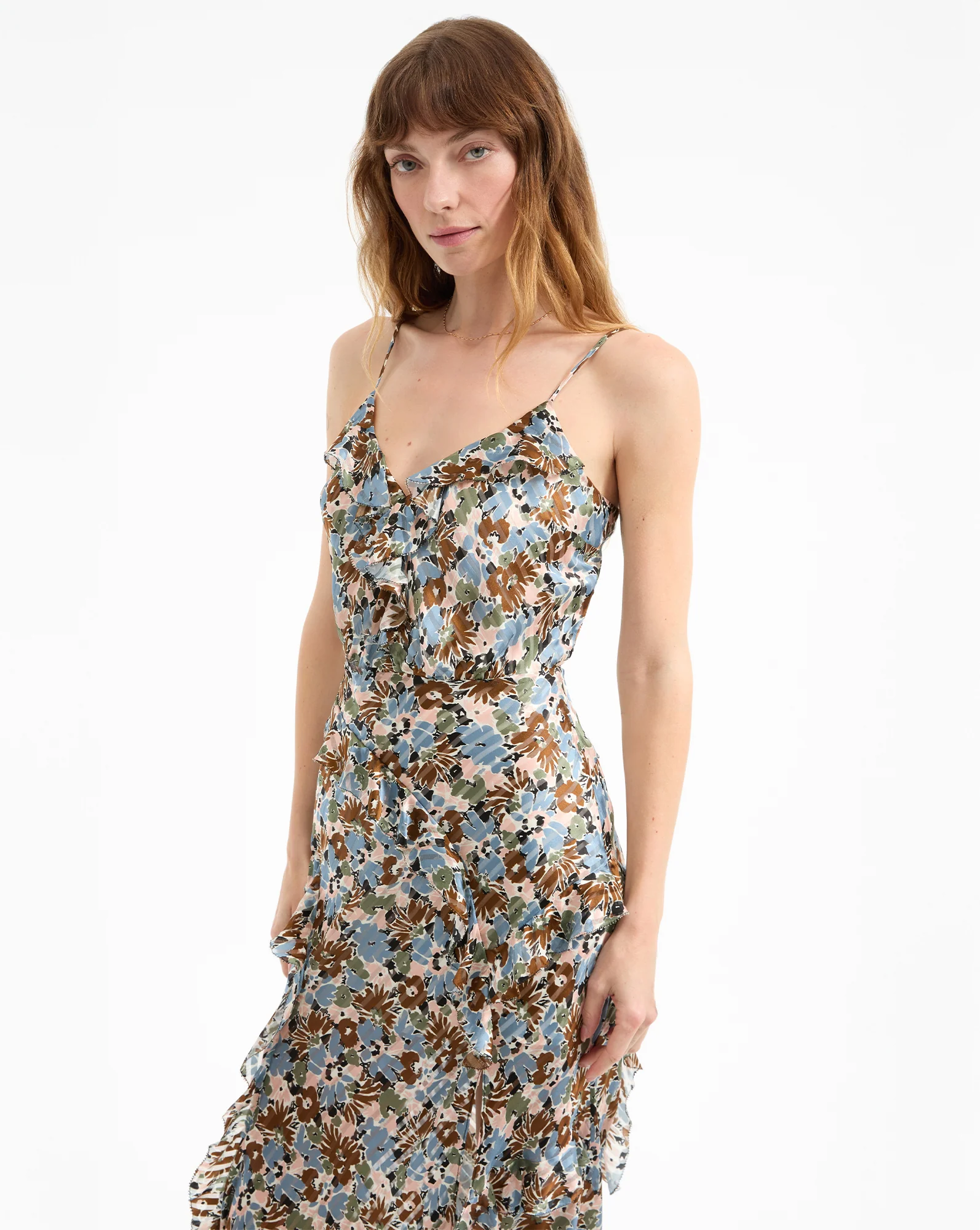 Avenel Silk Midi Dress - Image 2