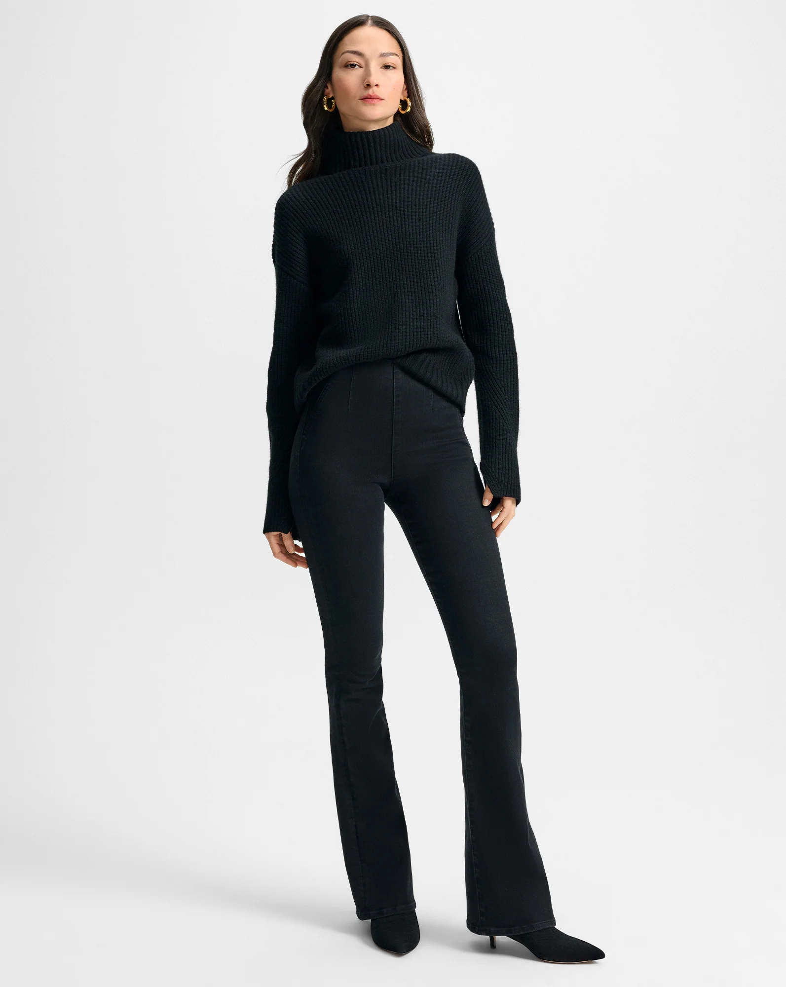 Beverly Off-Duty Skinny-Flare Jean