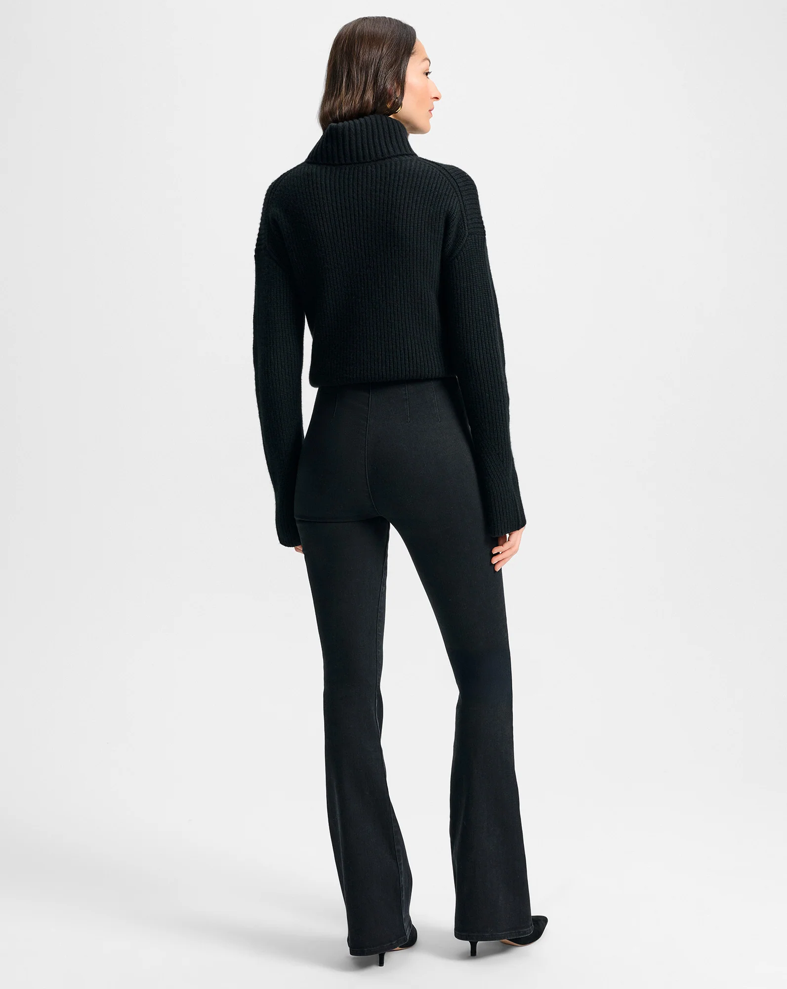 Beverly Off-Duty Skinny-Flare Jean - Image 4