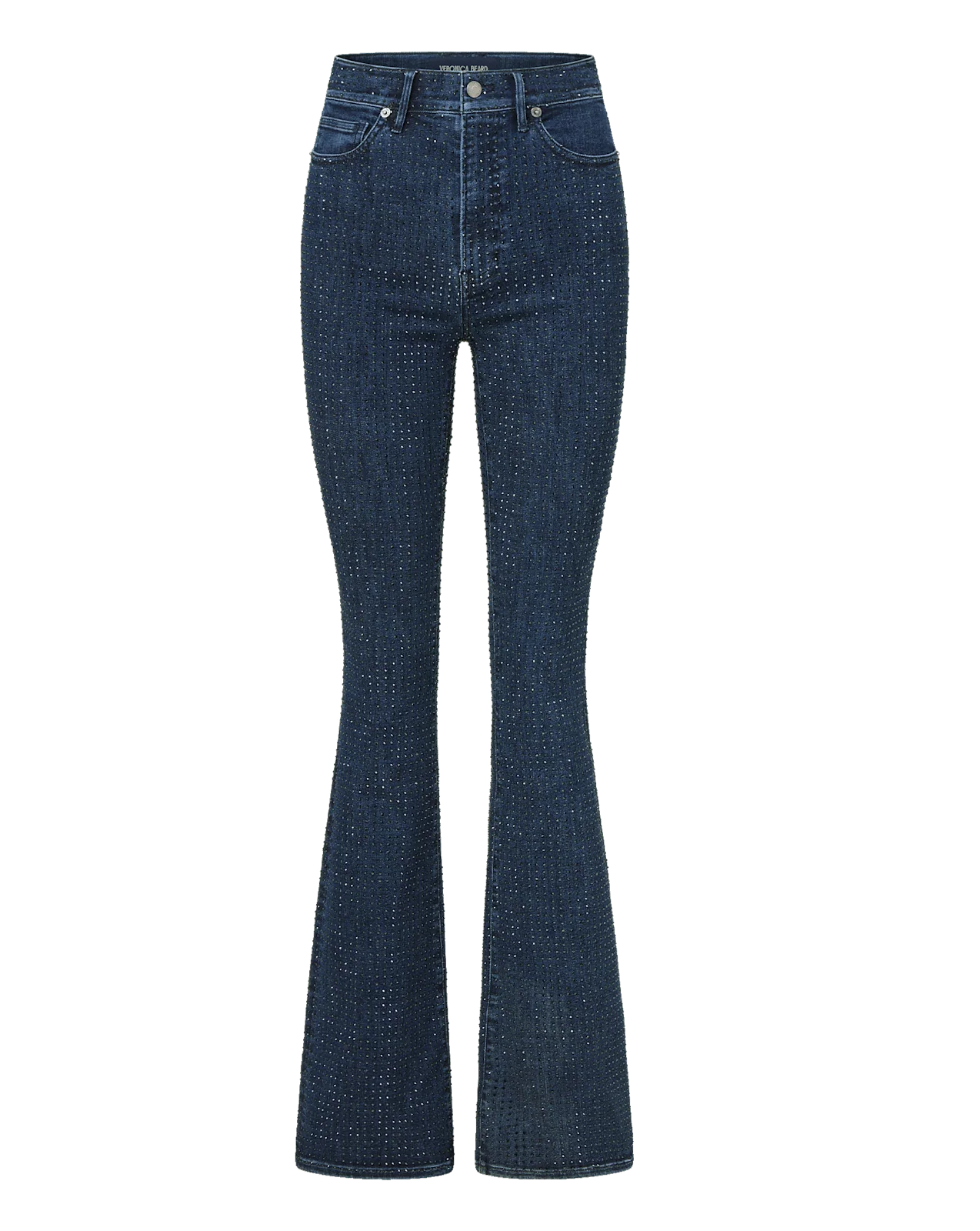 Beverly Rhinestone Skinny-Flare Jean - Image 7