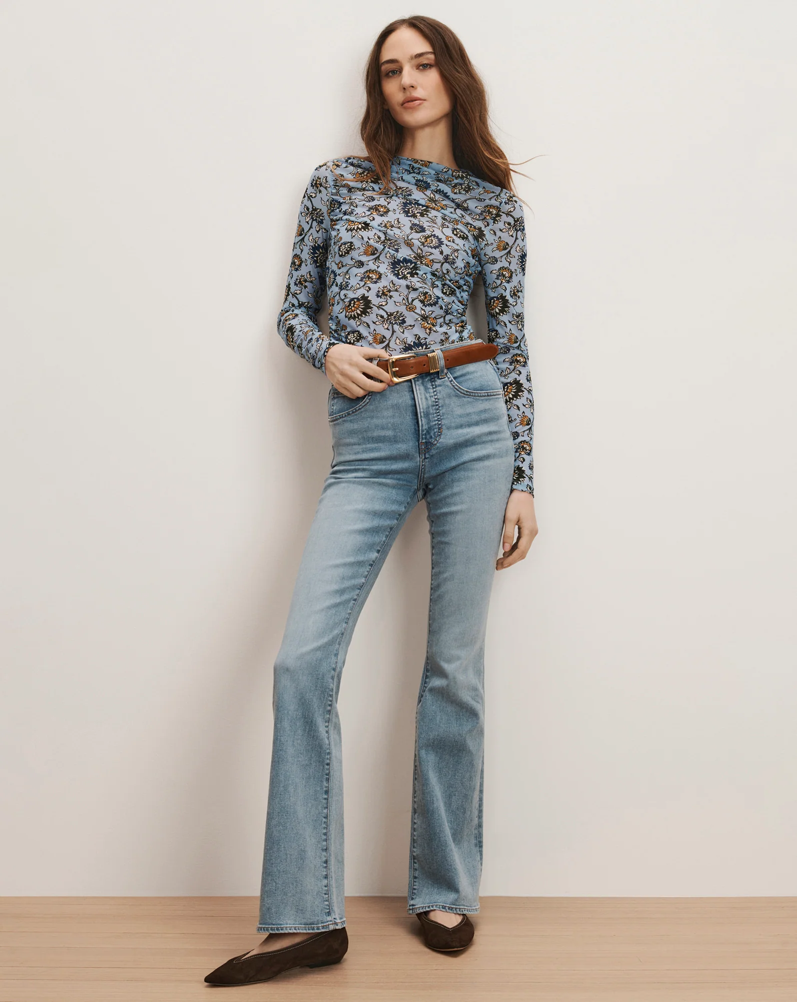 Beverly Skinny-Flare Jean