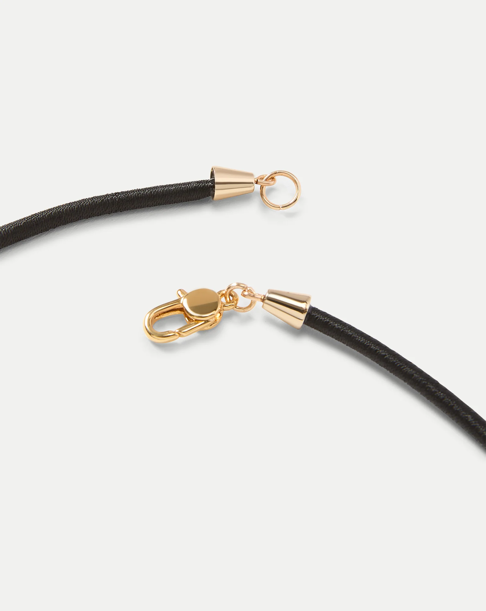 Black Cord Pendant Necklace - Image 4