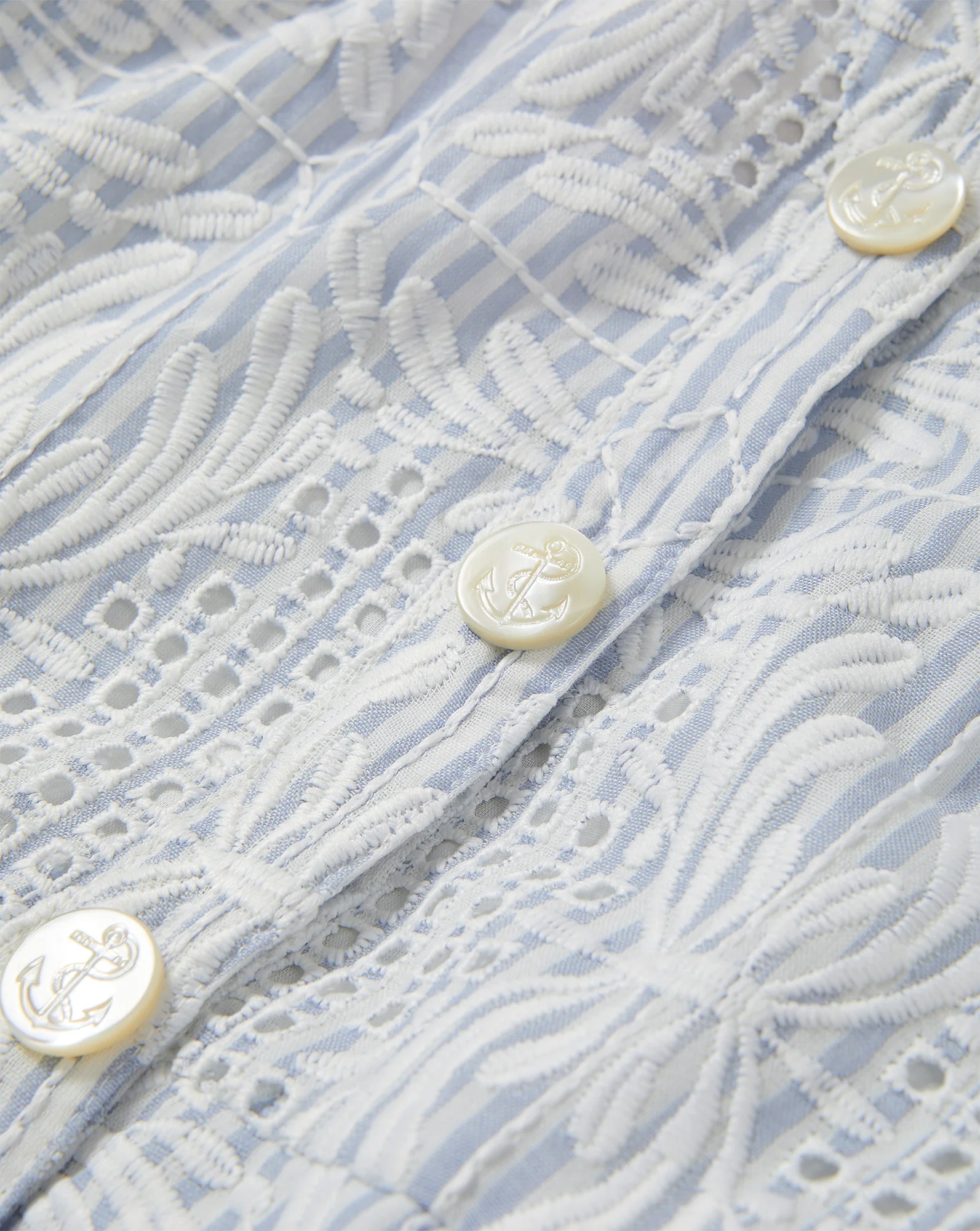 Bobbie Eyelet Mini Dress - Image 4