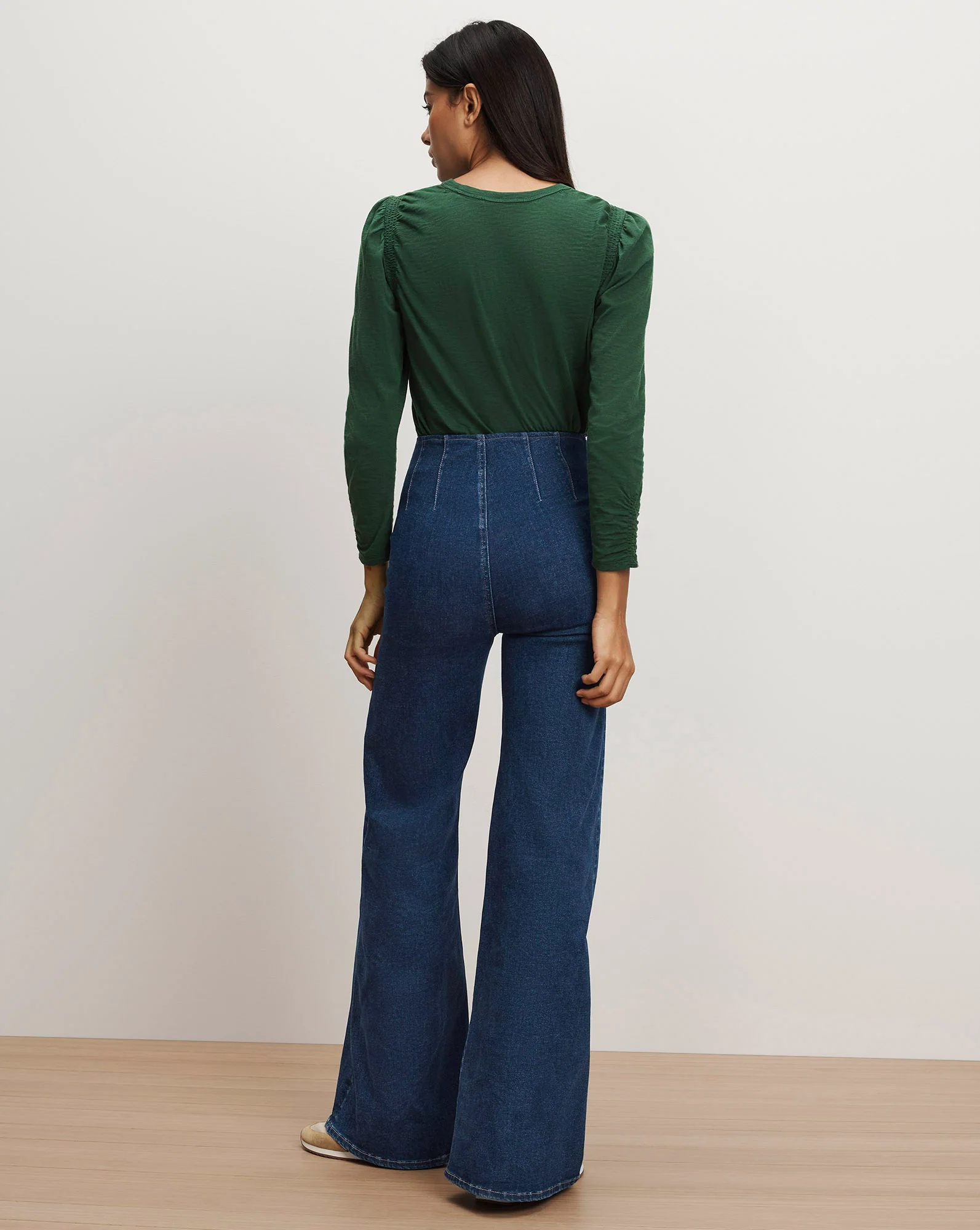 Bouvet Smocked-Shoulder T-Shirt - Image 4