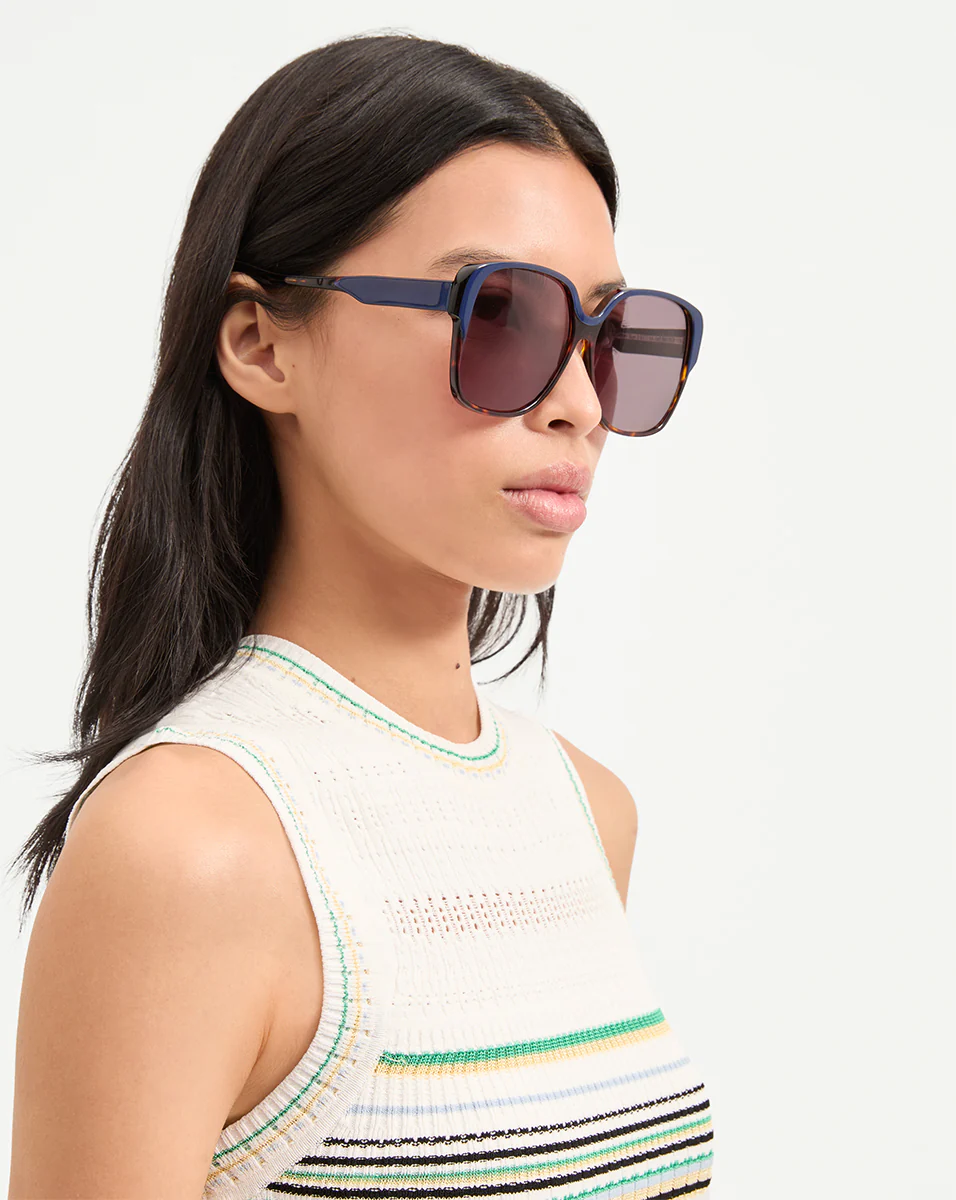 Brigitte Oversized Sunglasses - Image 2