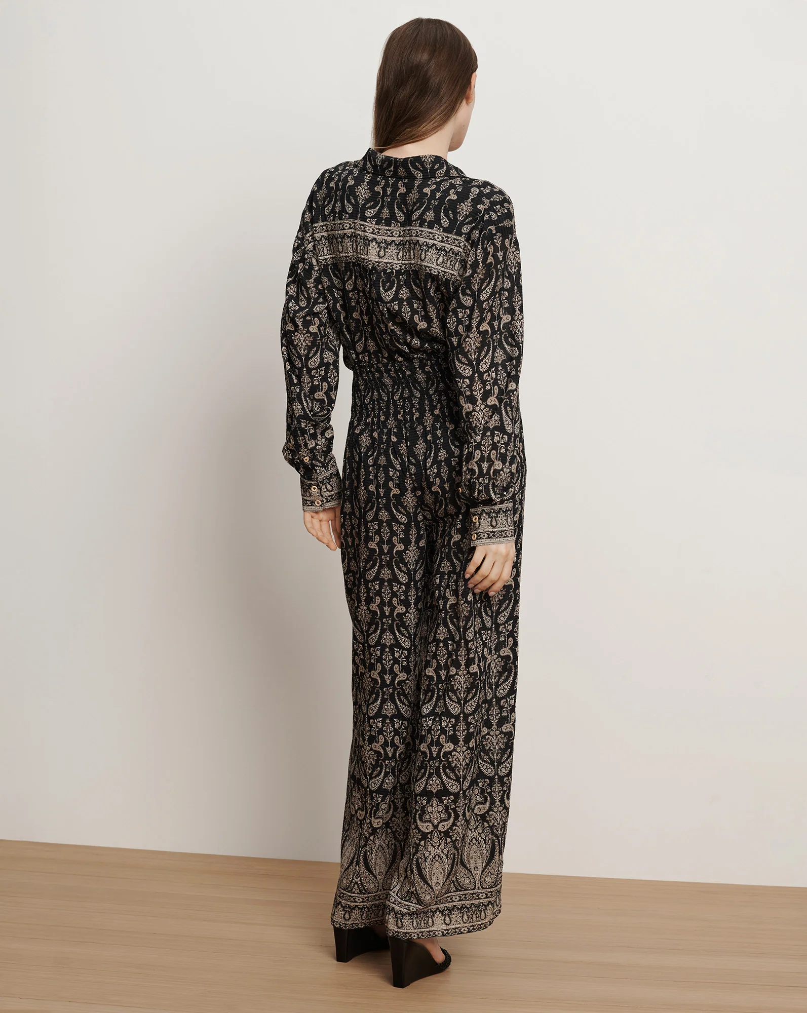 Callaway Smocked Wide-Leg Pant - Image 4