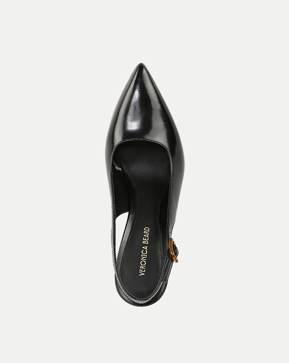 Callie Leather Slingback Pump - Image 3
