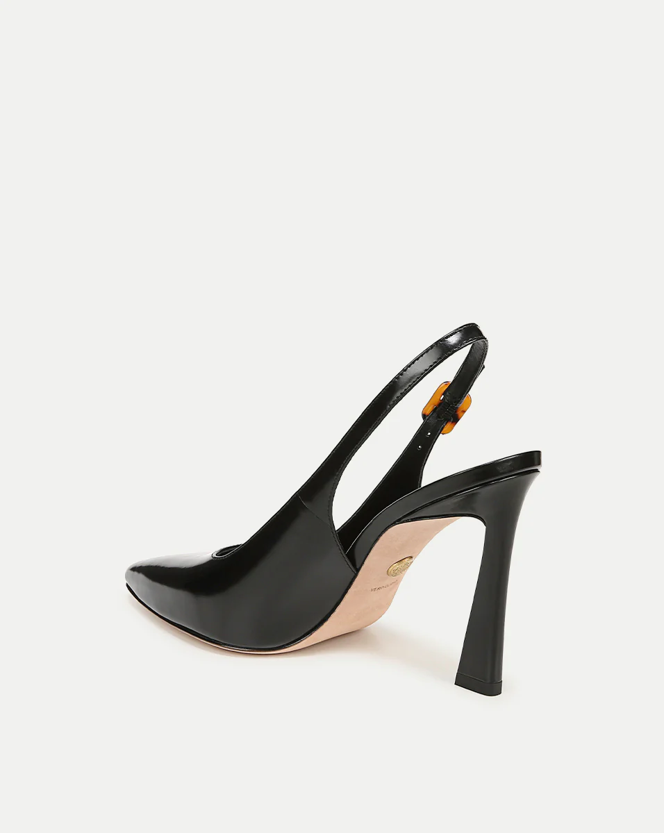 Callie Leather Slingback Pump - Image 4