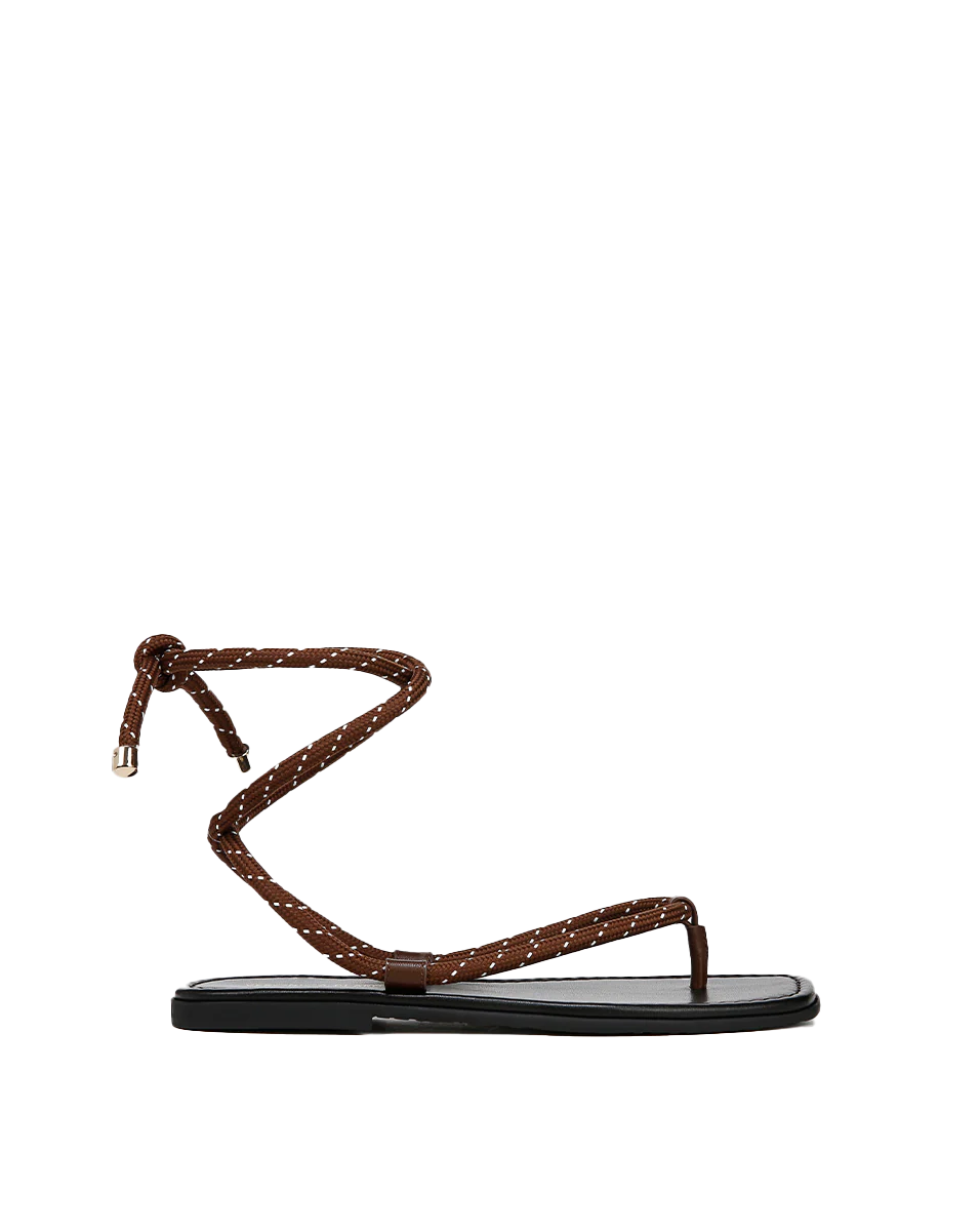 Carmina Cord Wrap Sandal - Image 6