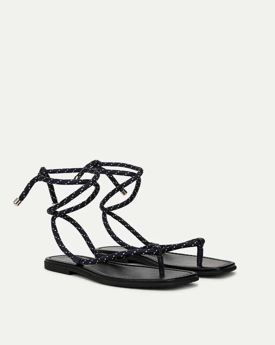 Carmina Cord Wrap Sandal - Image 3
