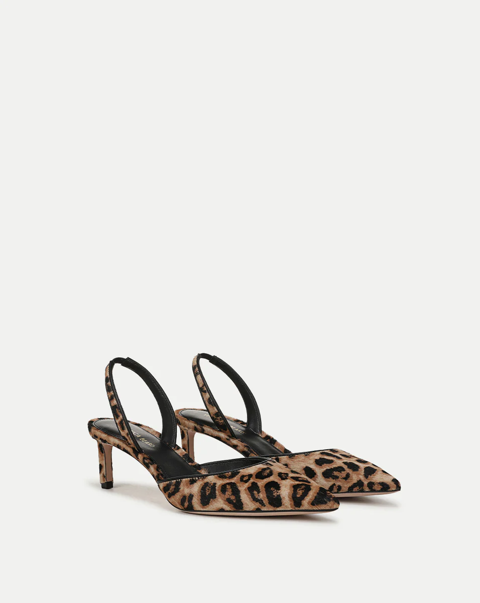 Caroline Suede Slingback Pump - Image 2