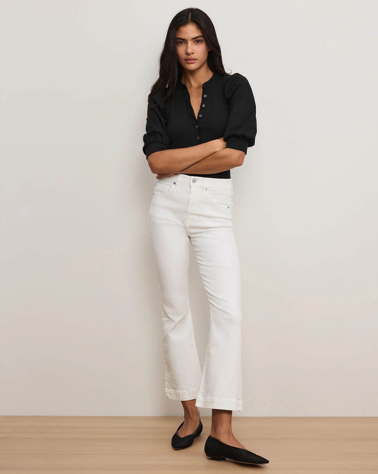 Carson Kick-Flare Jean