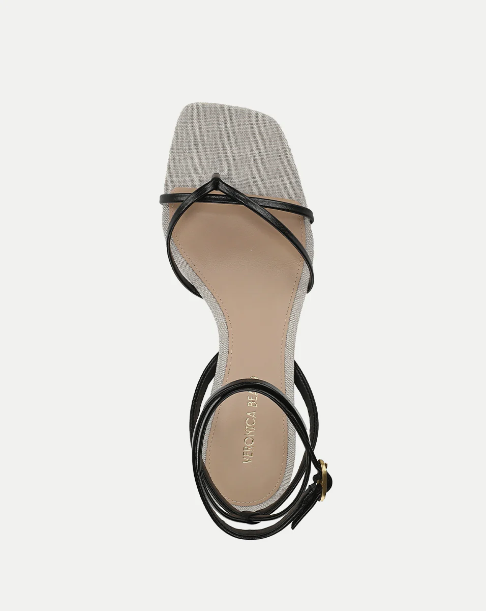 Caterina Leather Ankle-Wrap Sandal - Image 4