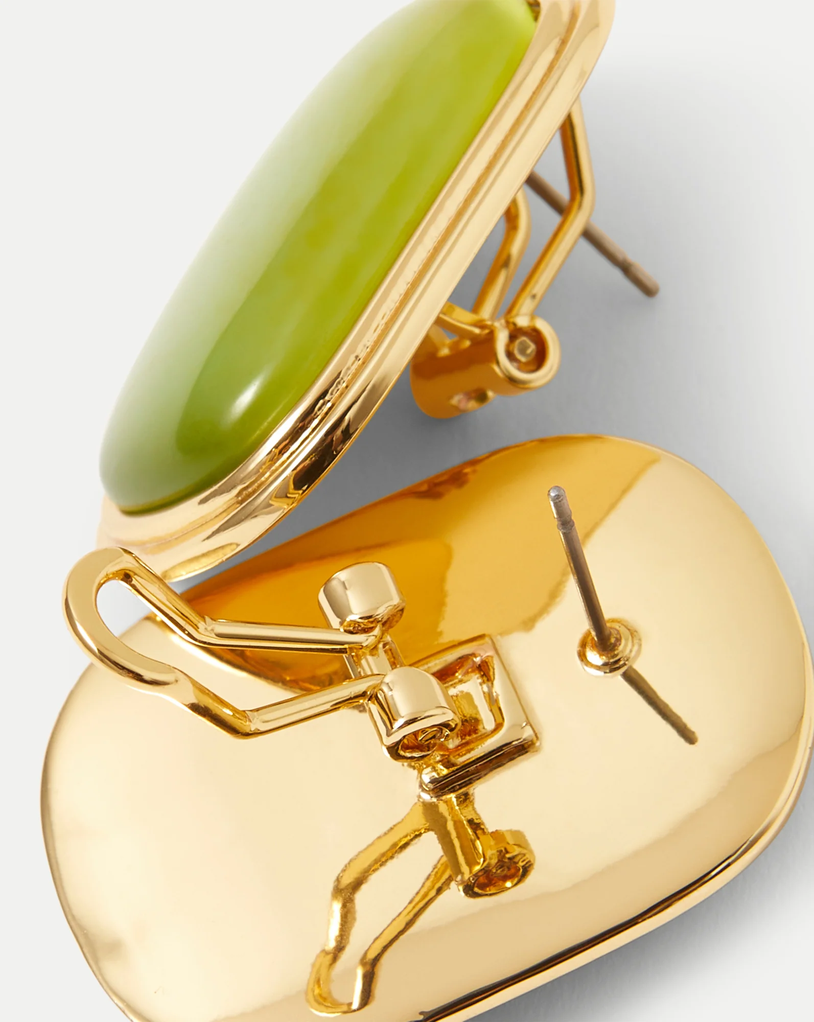 Cat’s Eye Stone Earring - Image 3