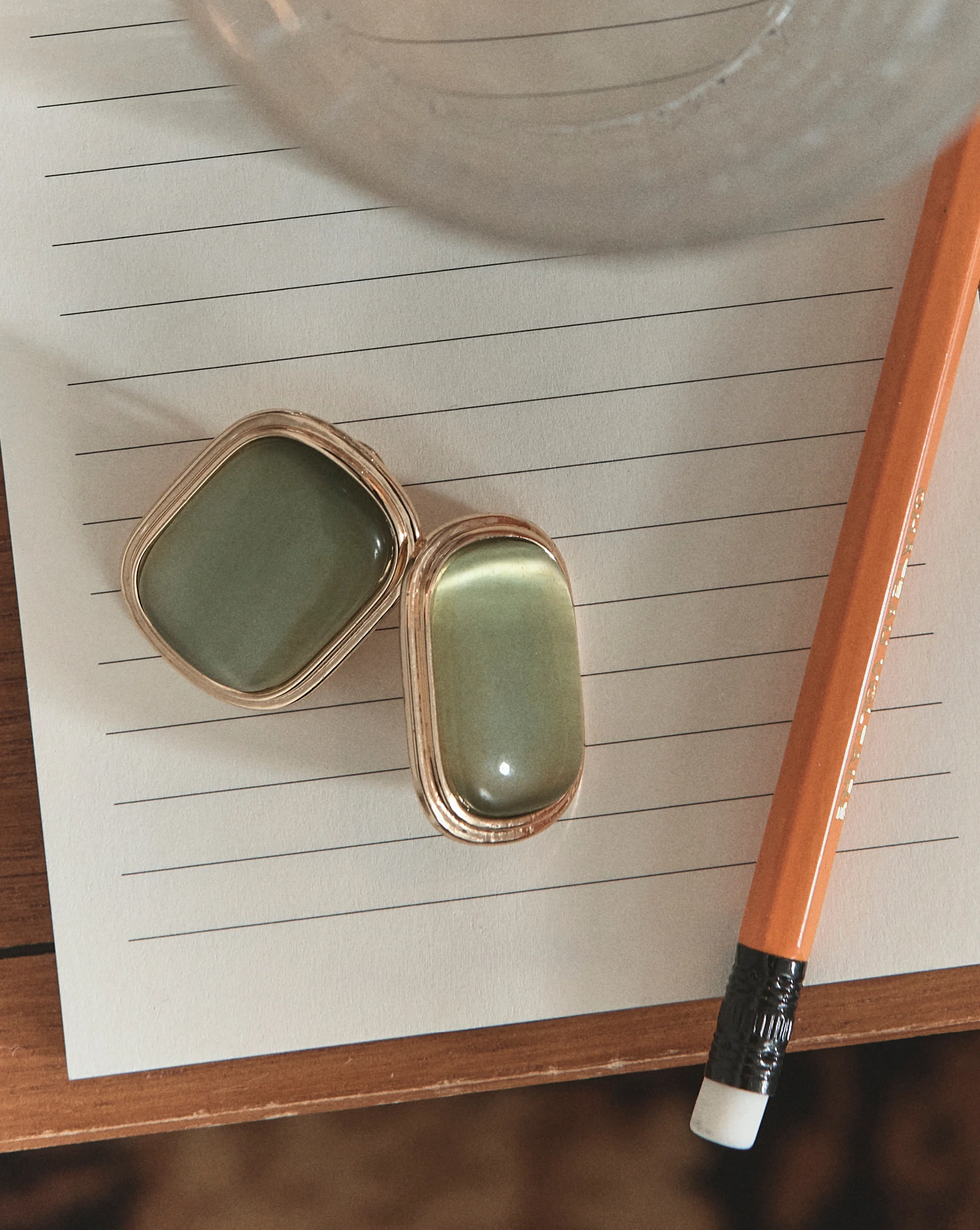 Cat’s Eye Stone Earring - Image 4