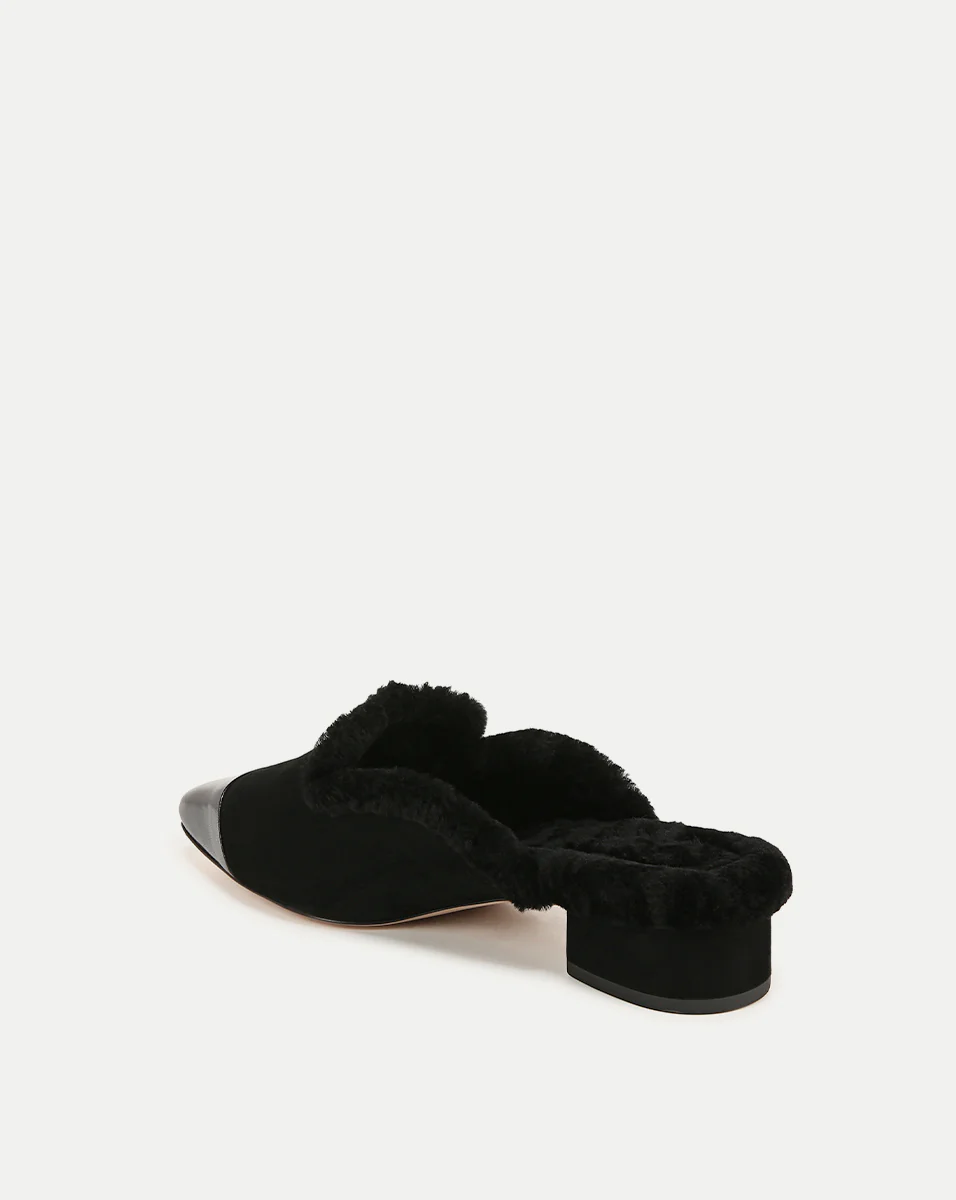 Cecile Shearling Mule - Image 4