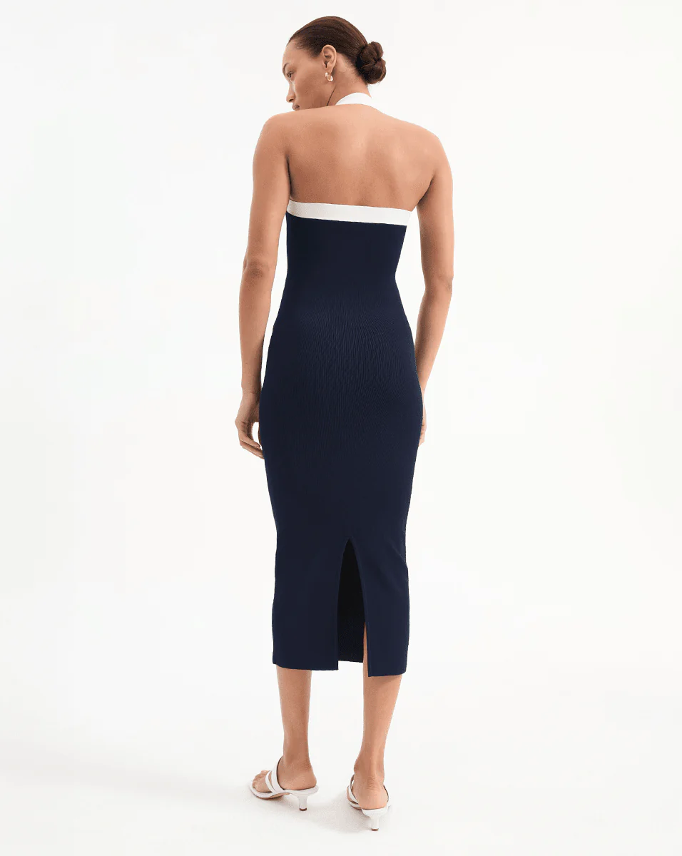 Christa Halter Neck Dress - Image 5