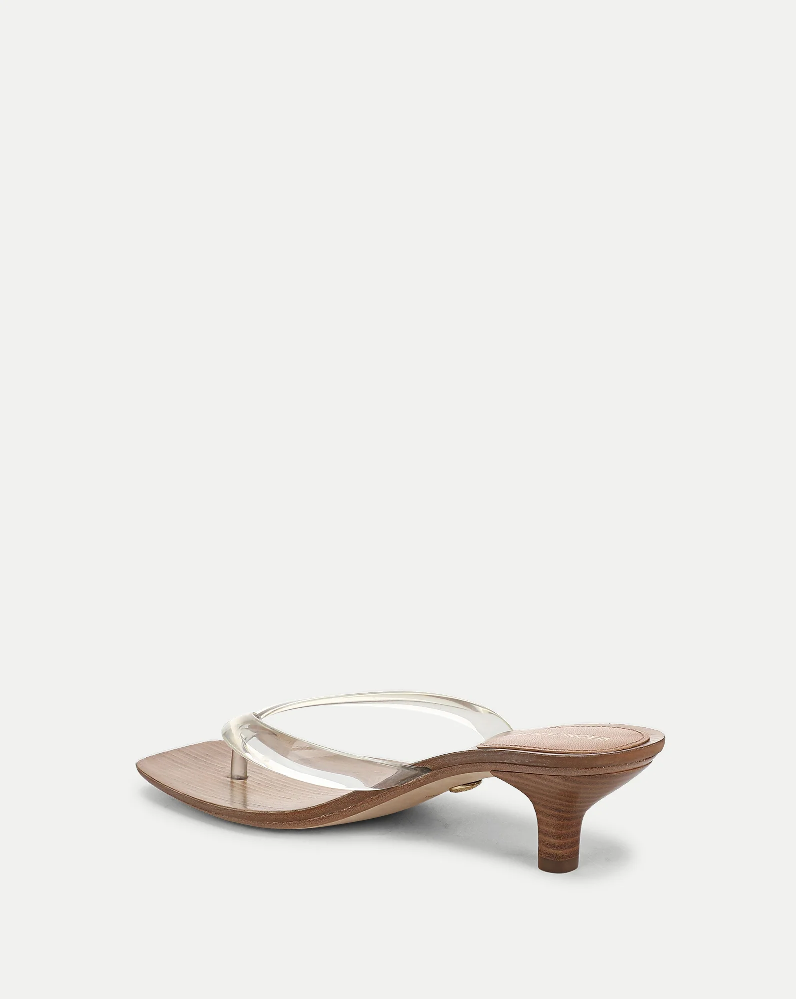 Clea Jelly Kitten-Heel Sandal - Image 4