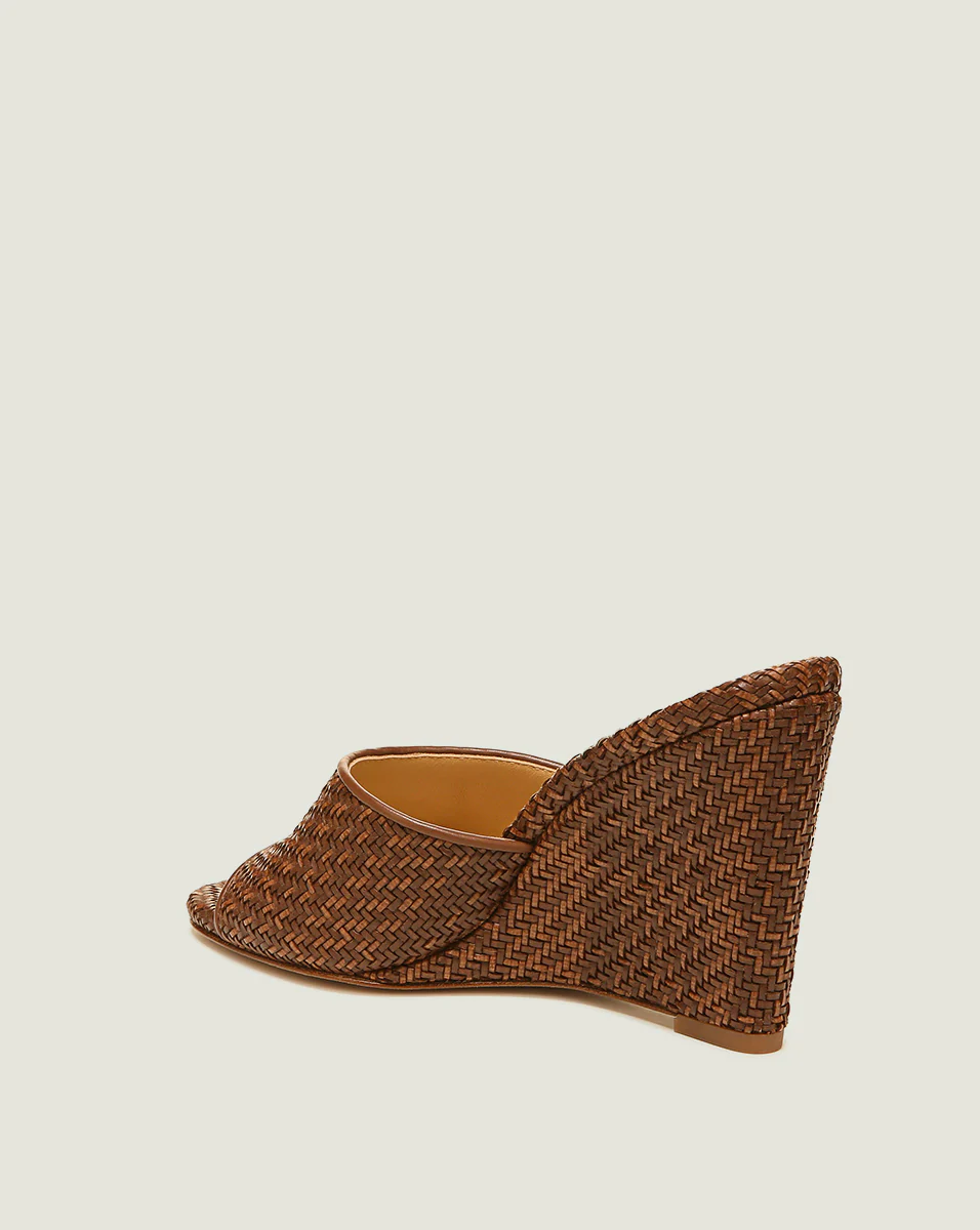 Dali Raffia Wedge Sandal - Image 7