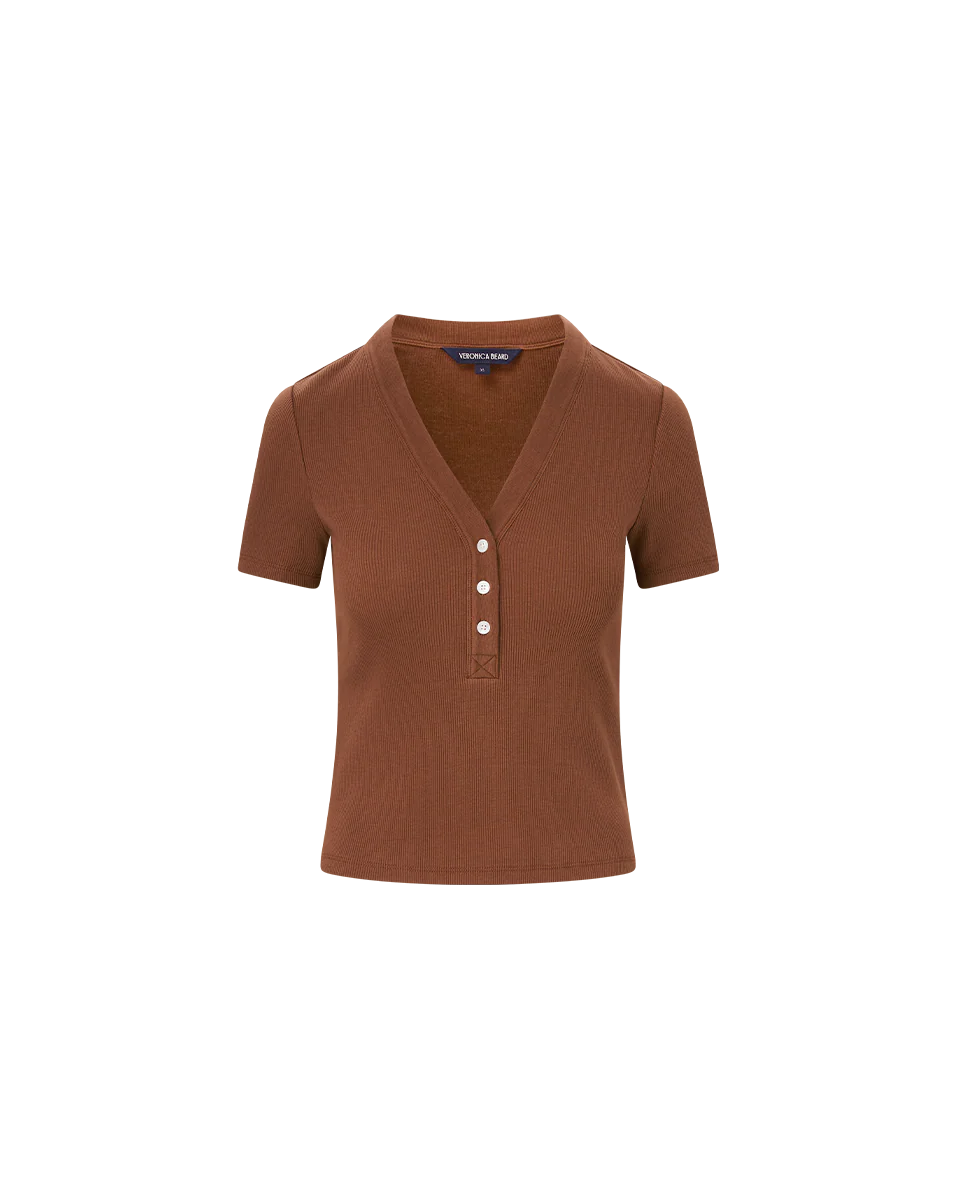Dekalb Ribbed Henley T-Shirt - Image 5
