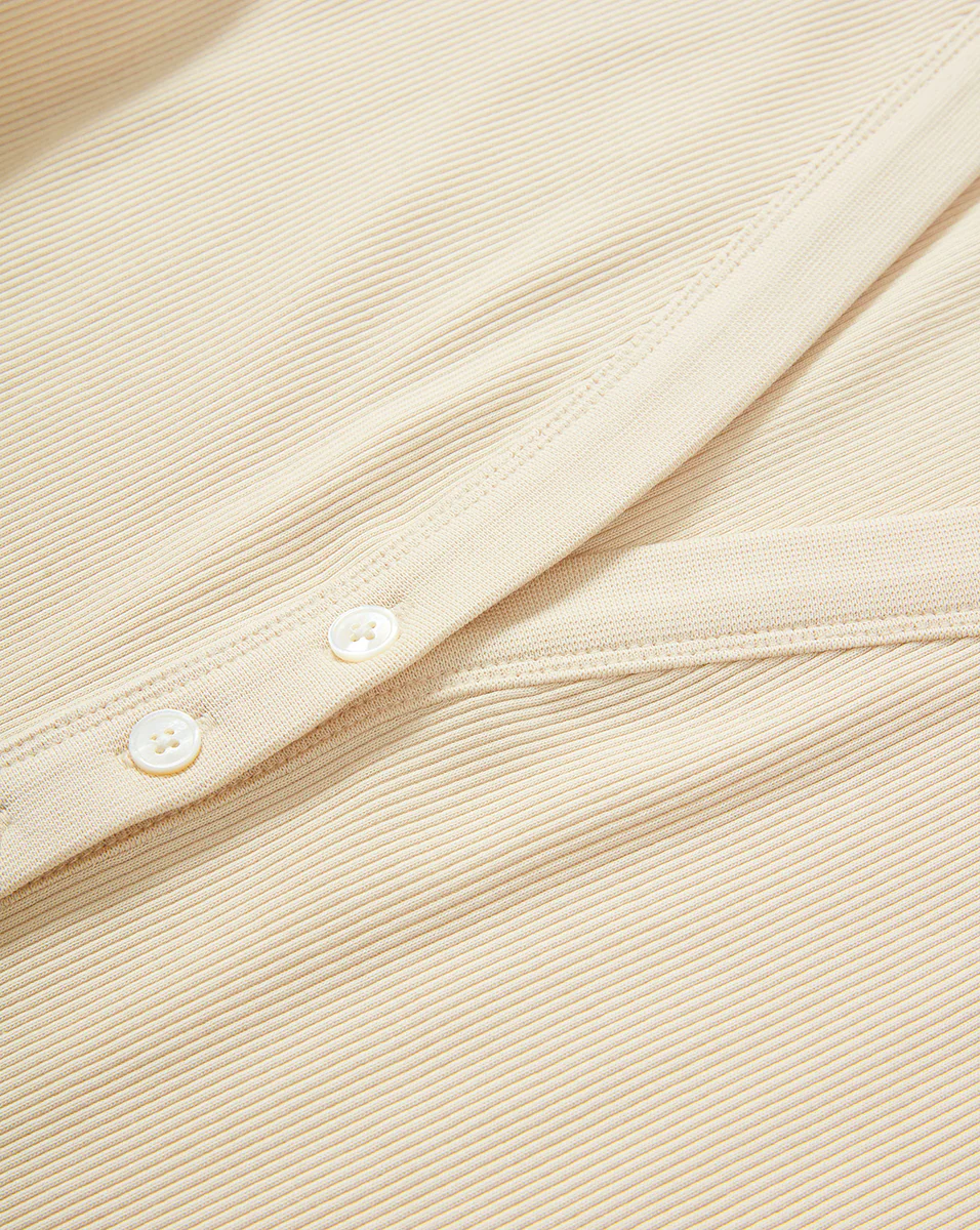Dekalb Ribbed Henley T-Shirt - Image 3