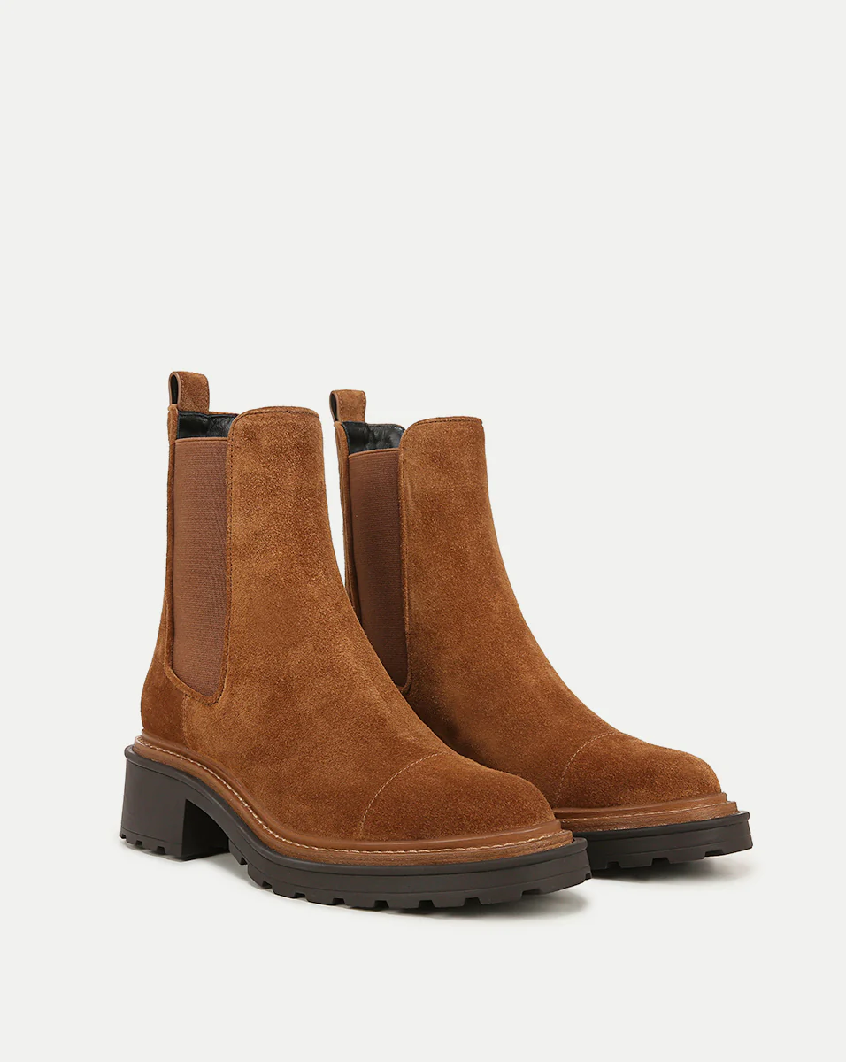 Delilah Suede Bootie - Image 2