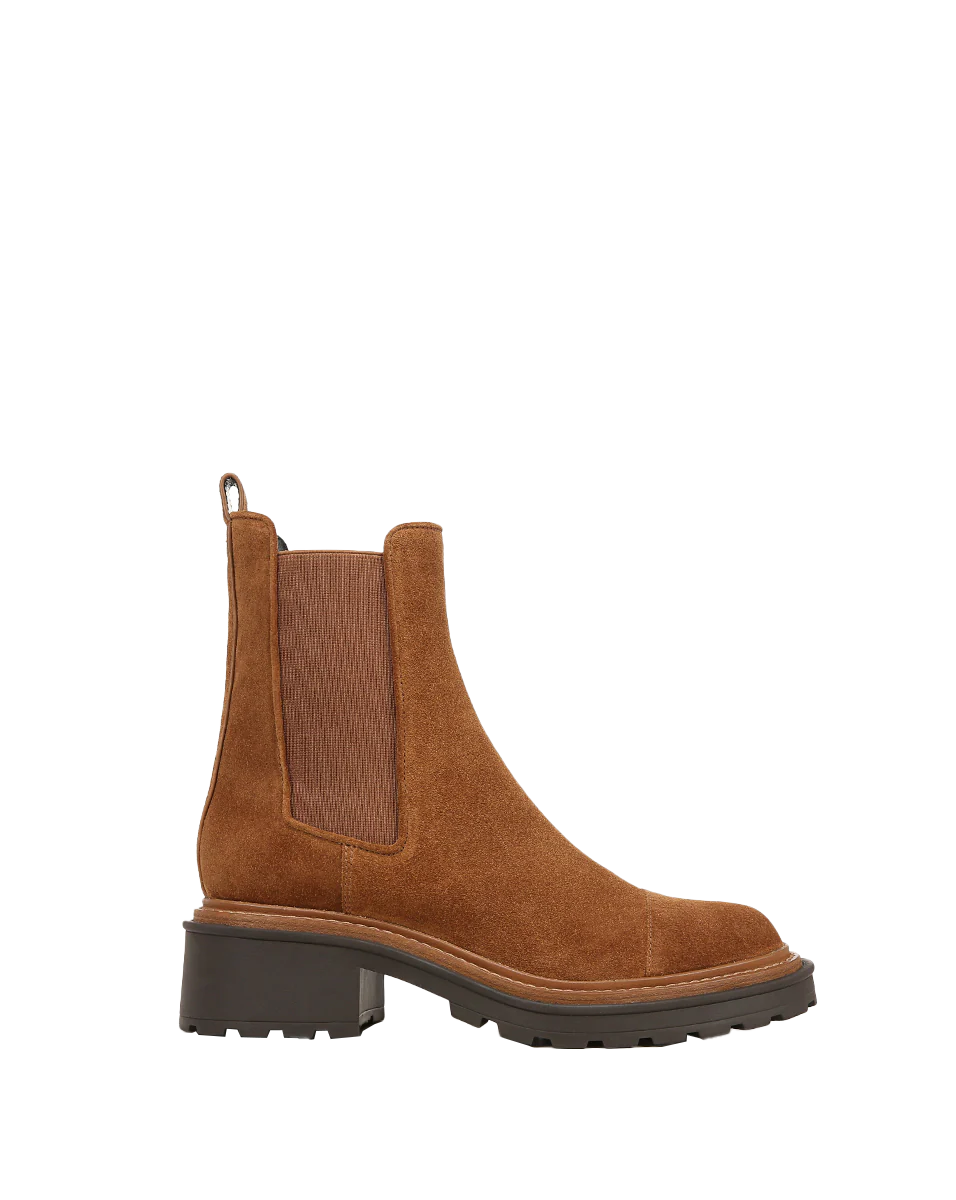 Delilah Suede Bootie - Image 5