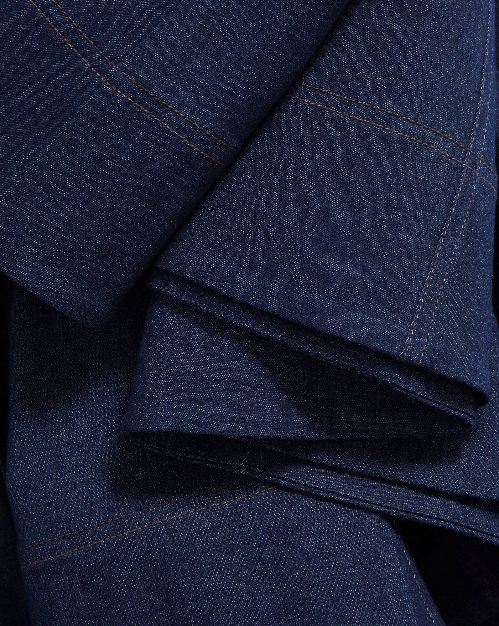Dulce Denim Midi Dress - Image 3