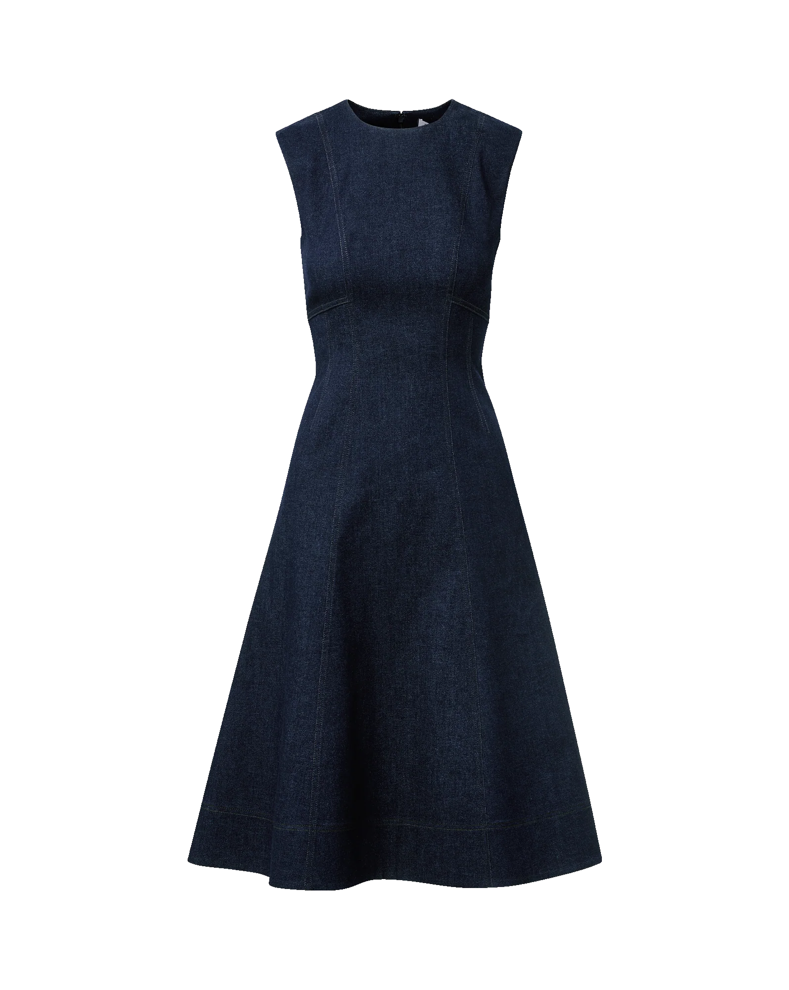 Dulce Denim Midi Dress - Image 5