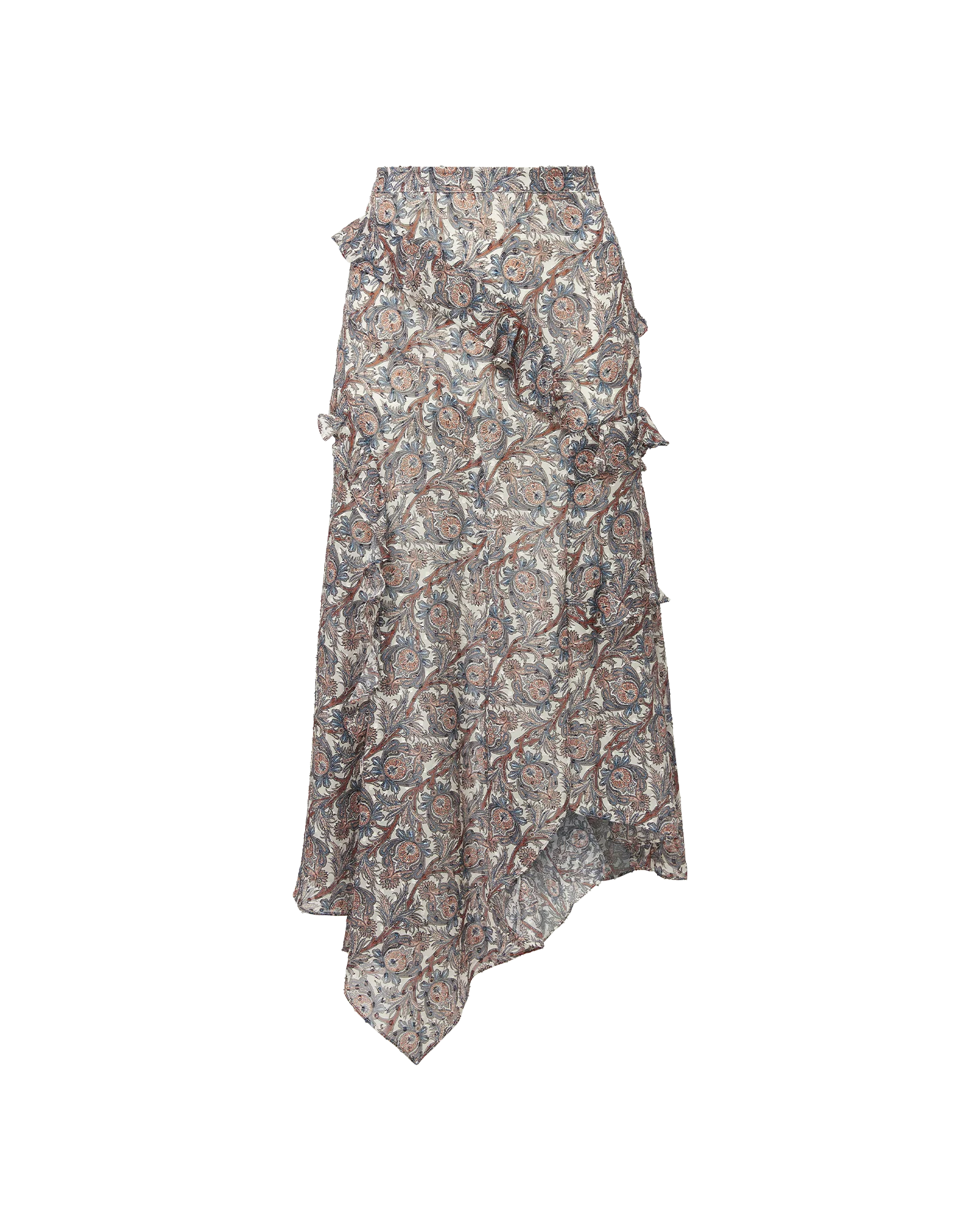 Eleonora Silk Midi Skirt - Image 6