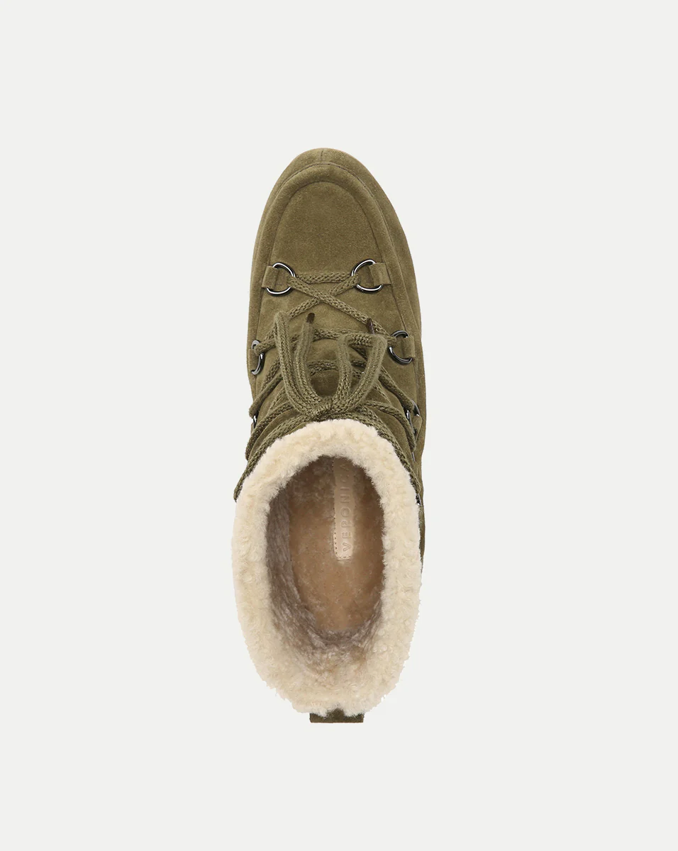 Elfred Suede Wedge Bootie - Image 3