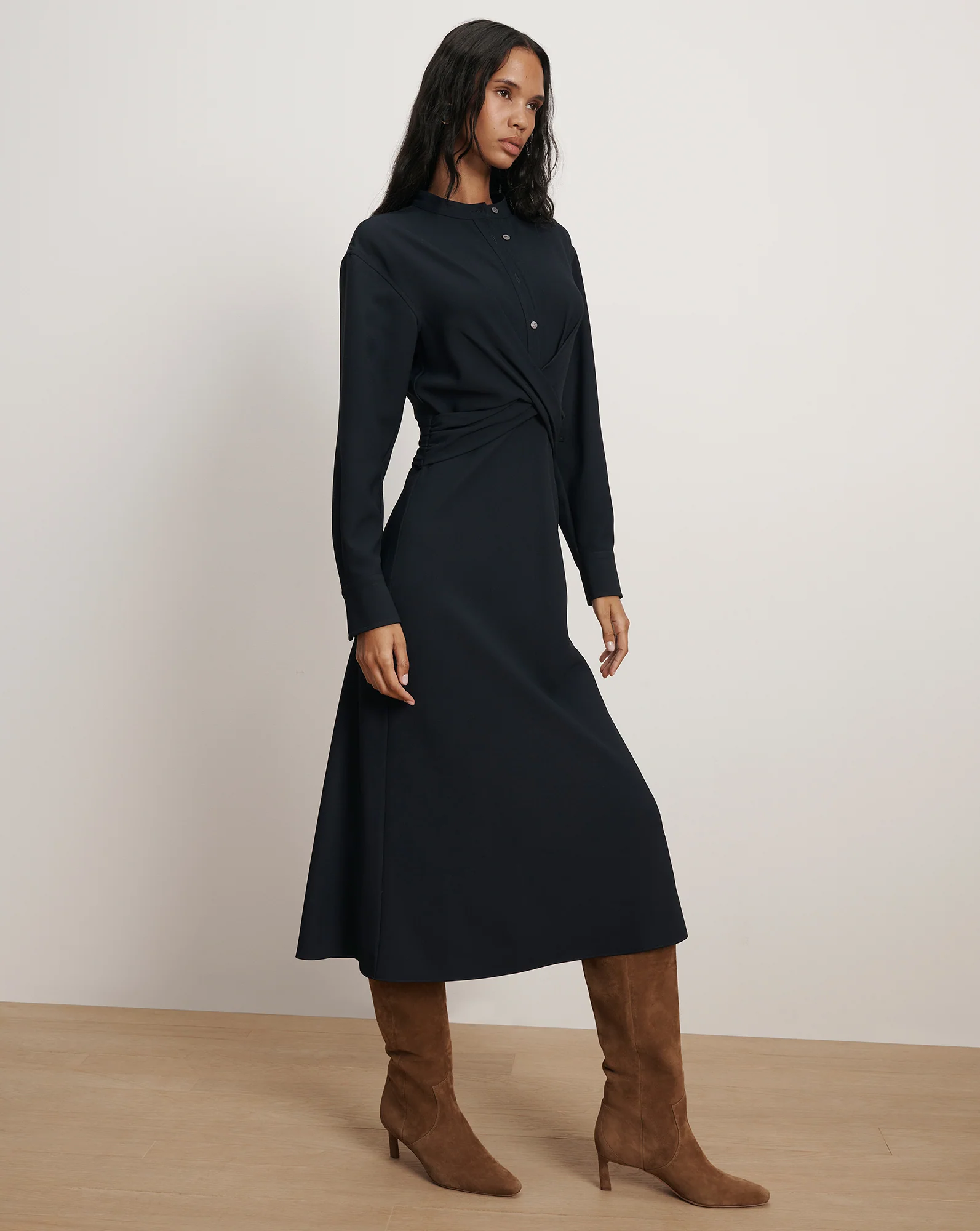 Ellers Midi Shirtdress Dress - Image 2