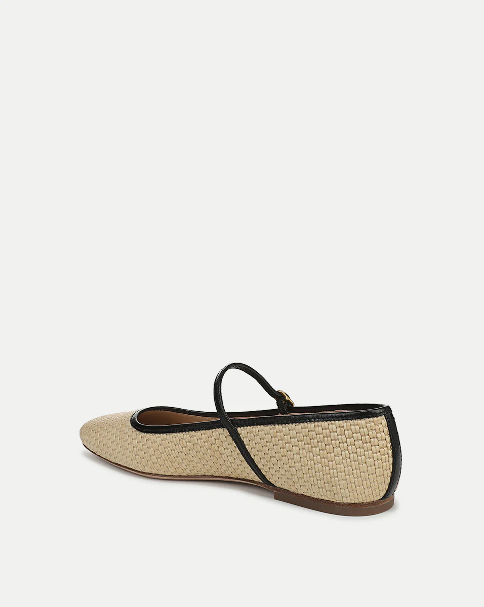 Ellie Raffia Flat - Image 4