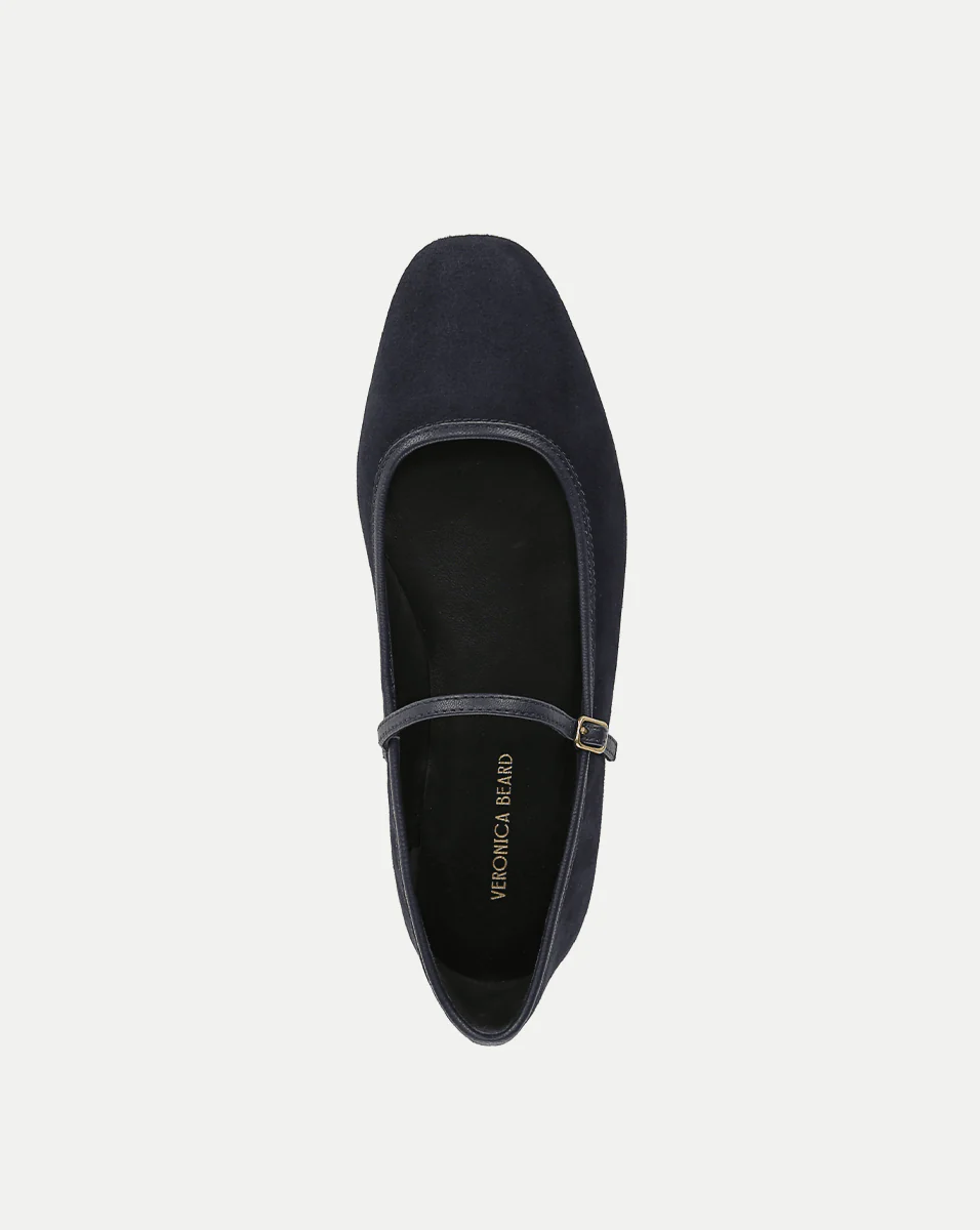 Ellie Suede Flat - Image 4