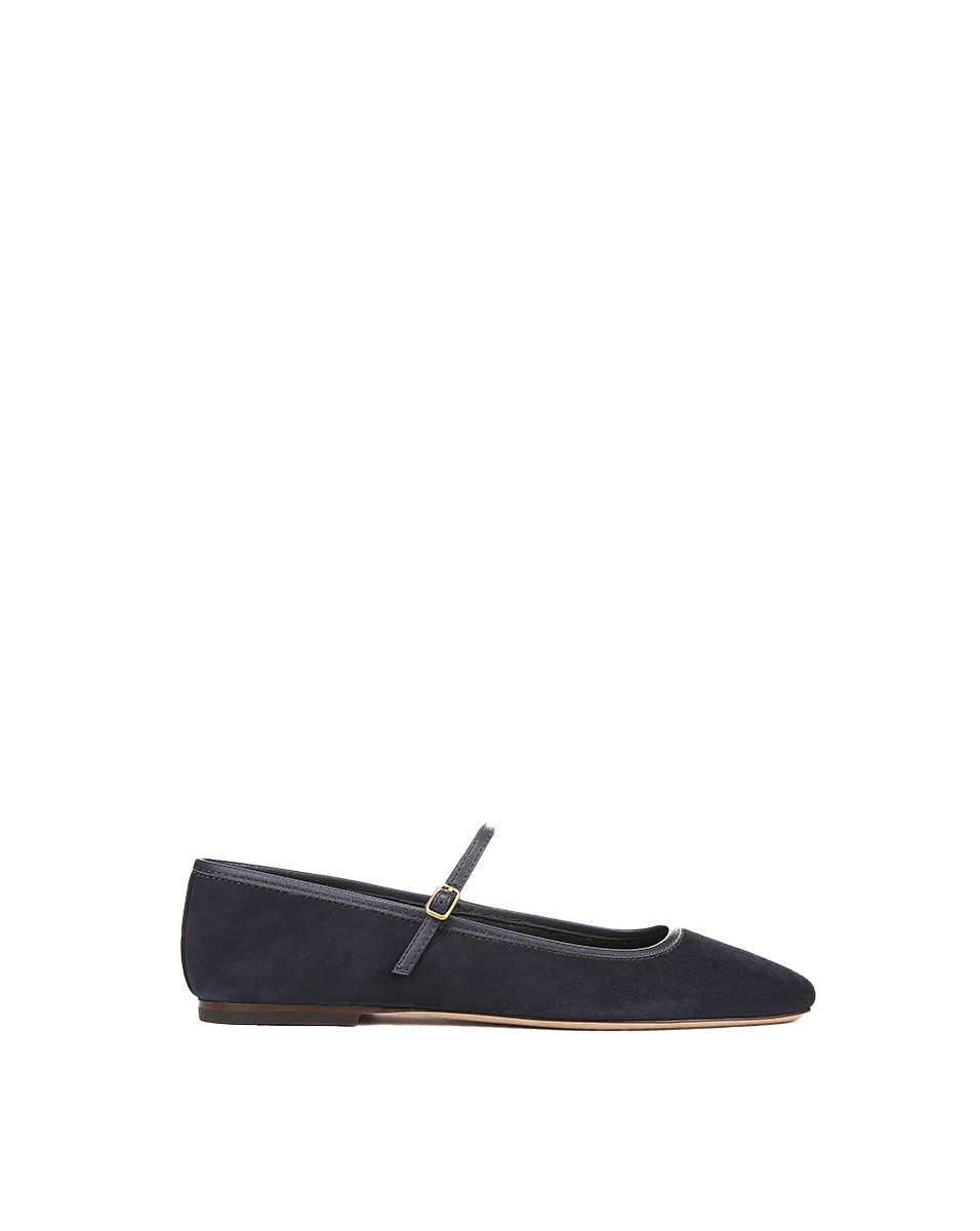 Ellie Suede Flat - Image 7