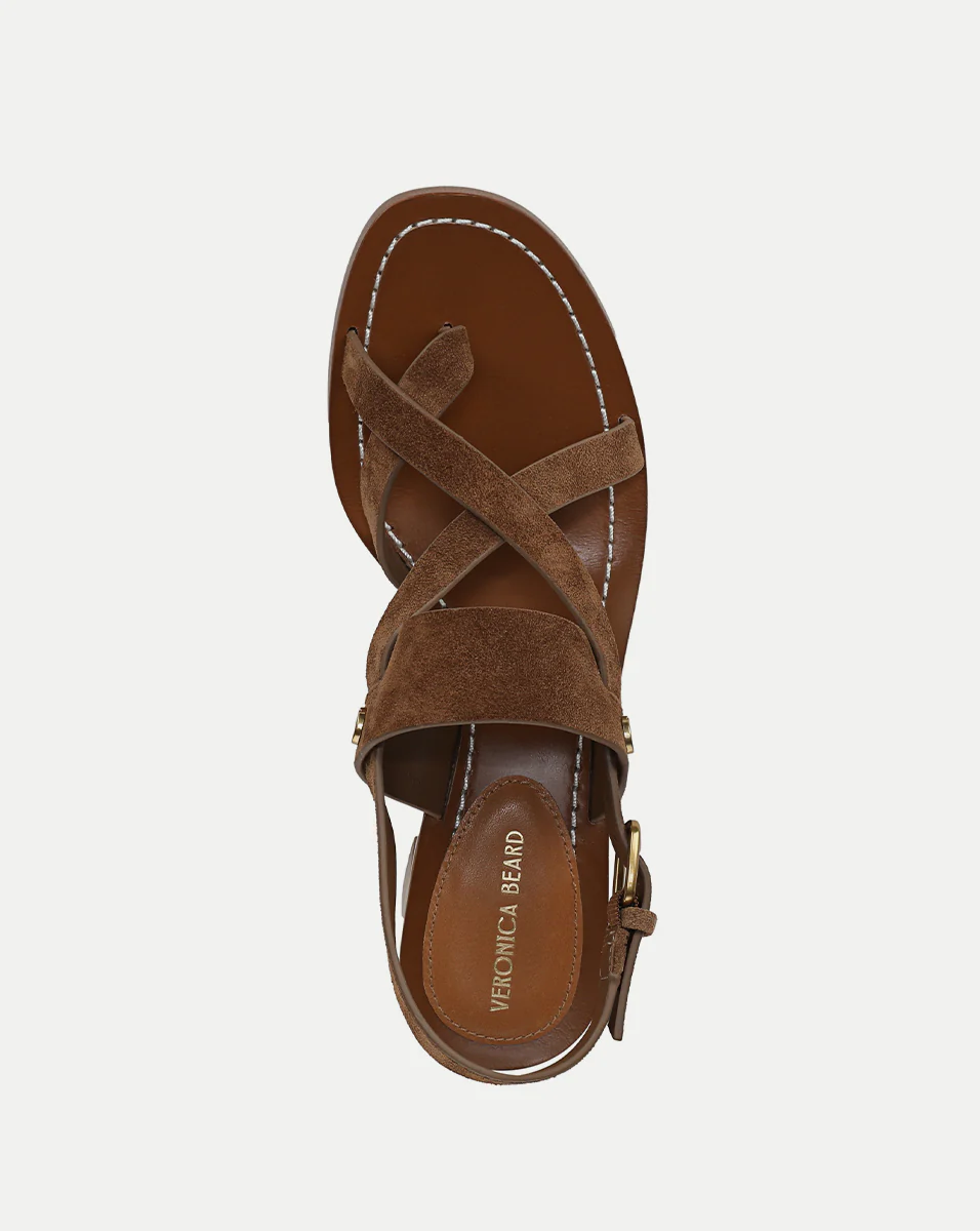 Elodie Suede Block-Heel Sandal - Image 4
