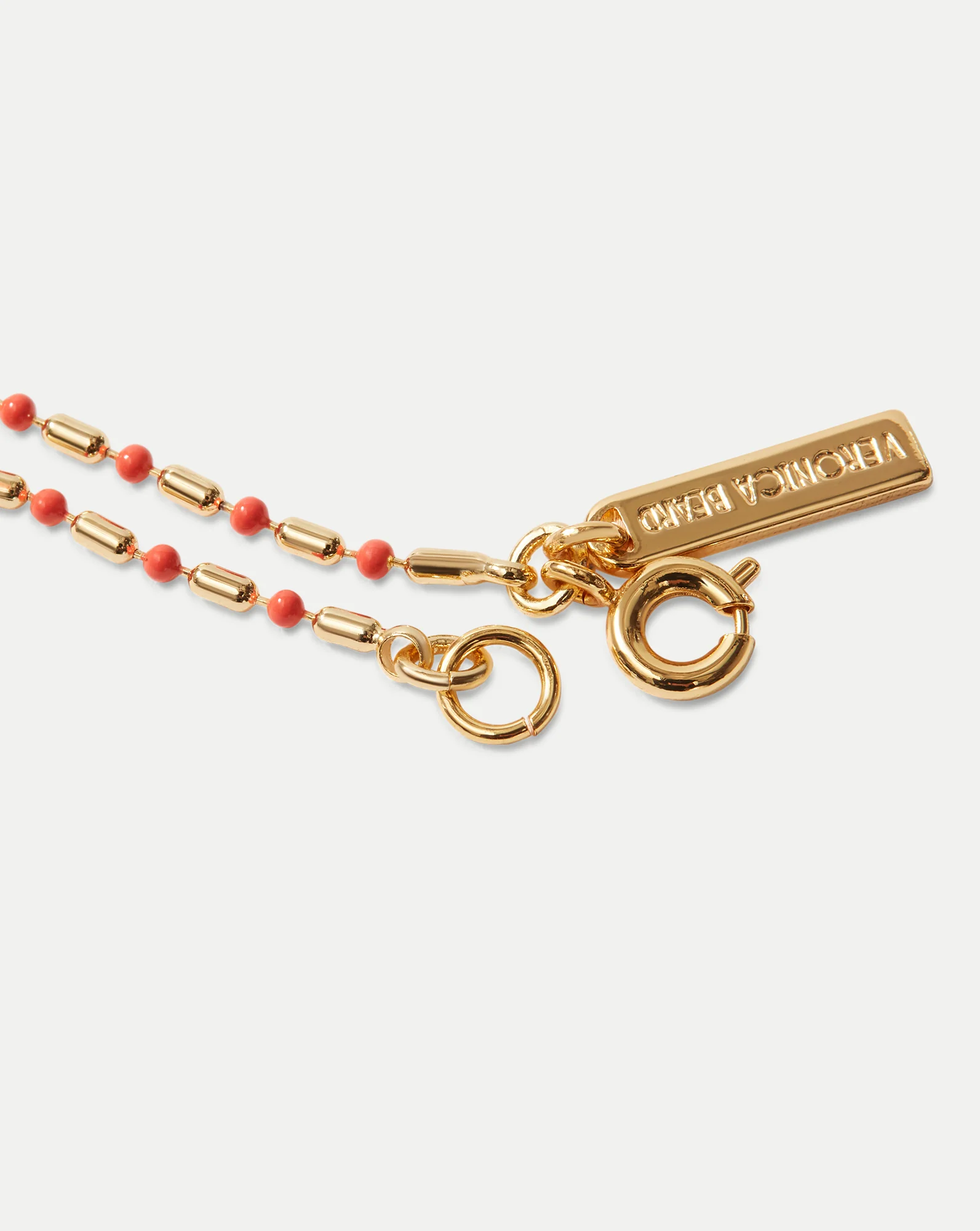Enamel Bead Chain Necklace - Image 3
