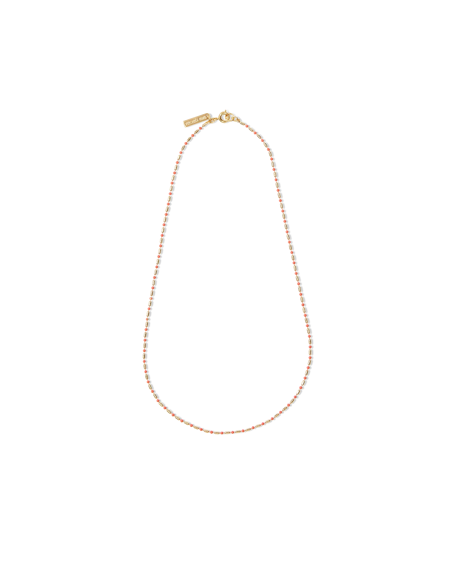 Enamel Bead Chain Necklace - Image 6