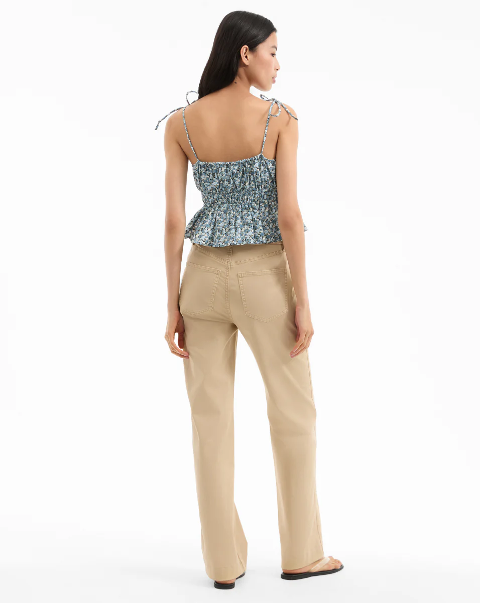 Erving Floral Peplum Top - Image 4