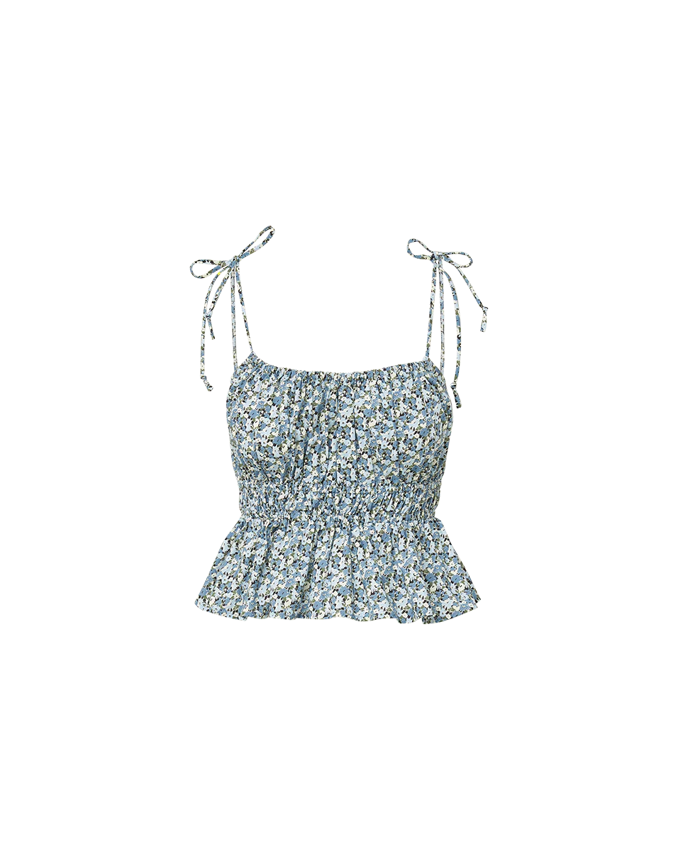 Erving Floral Peplum Top - Image 5