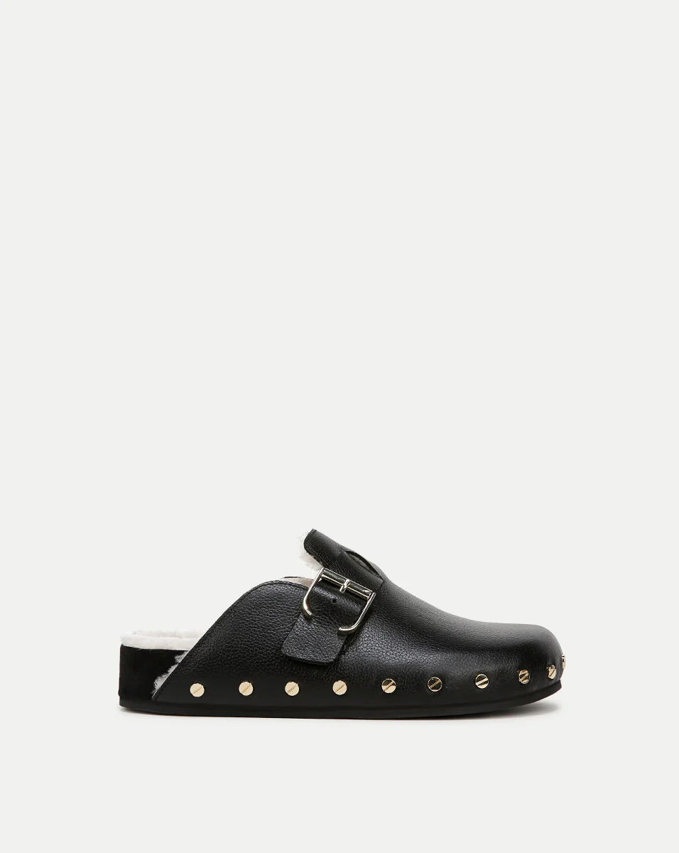 Fern Shearling Clog
