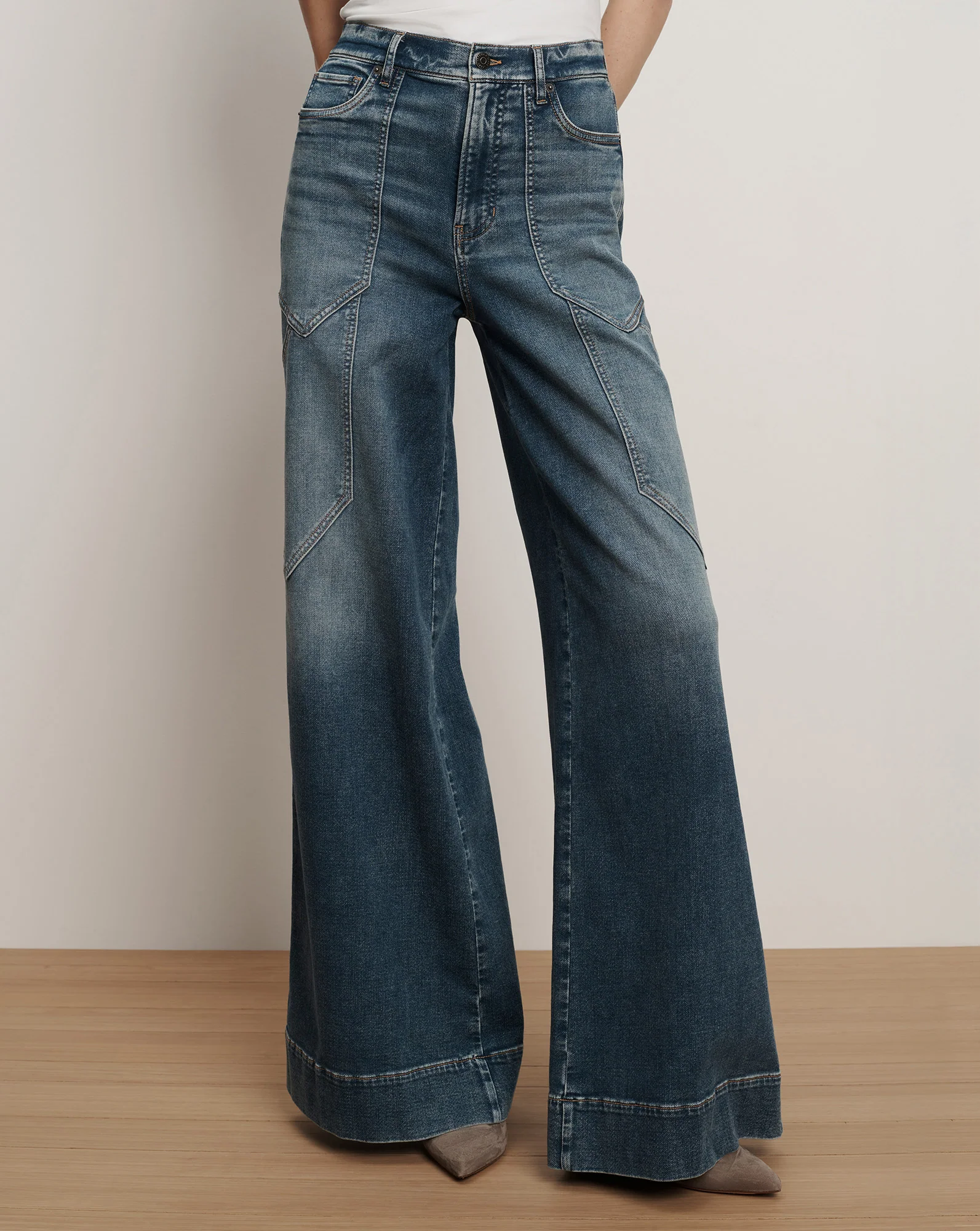 Freddy Wide-Leg Cargo Jean - Image 2