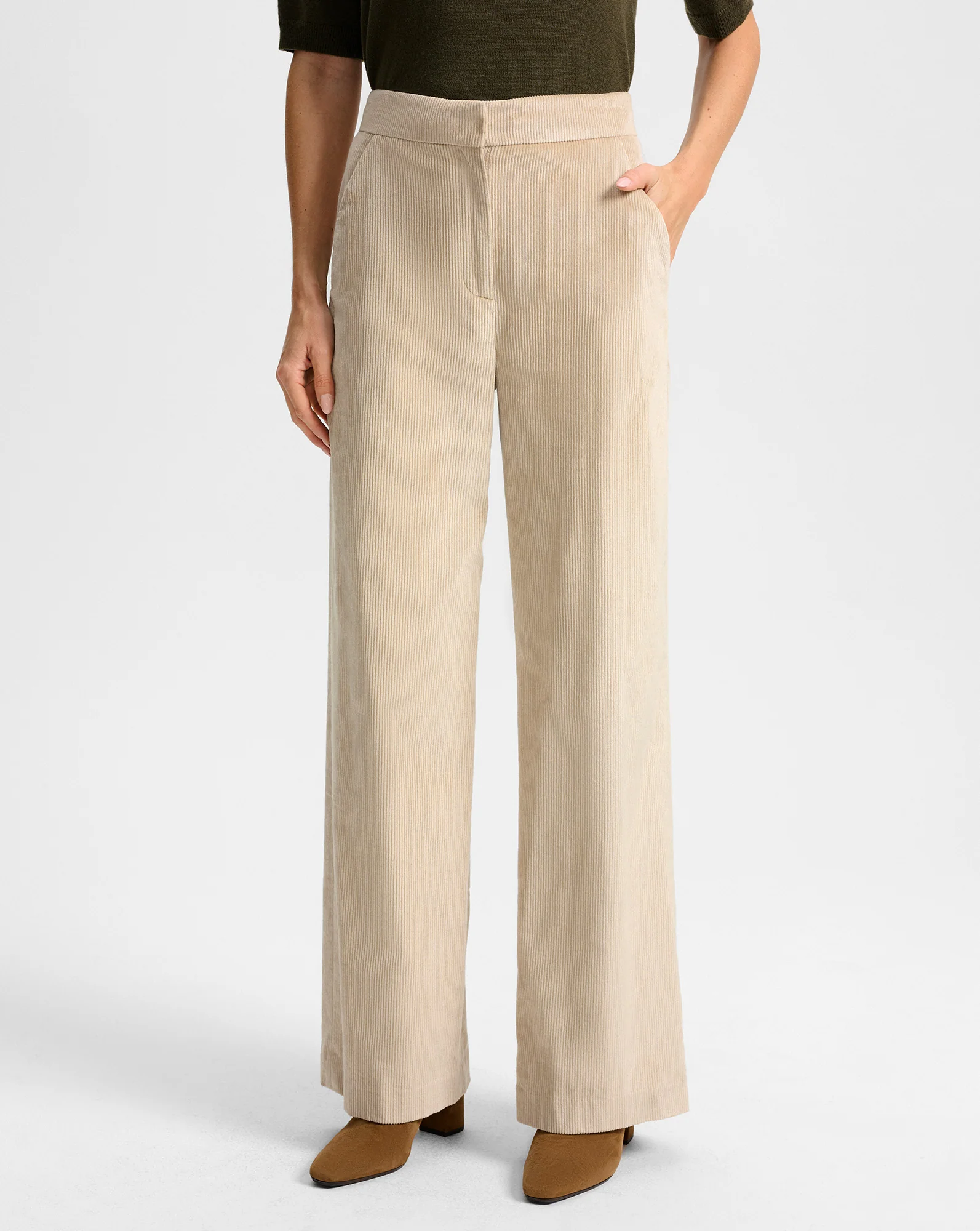 Grigore Corduroy Wide-Leg Pant - Image 2