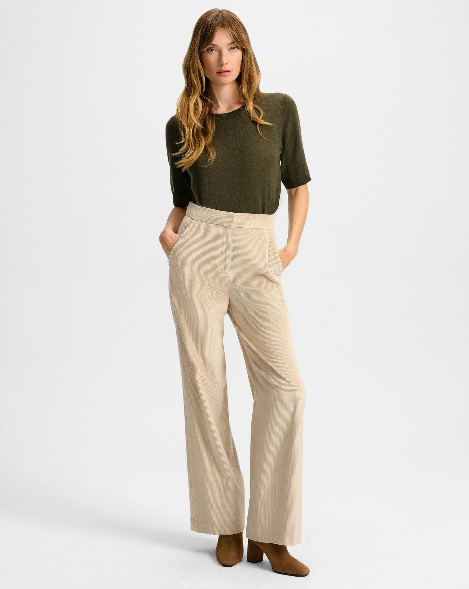Grigore Corduroy Wide-Leg Pant - Image 3