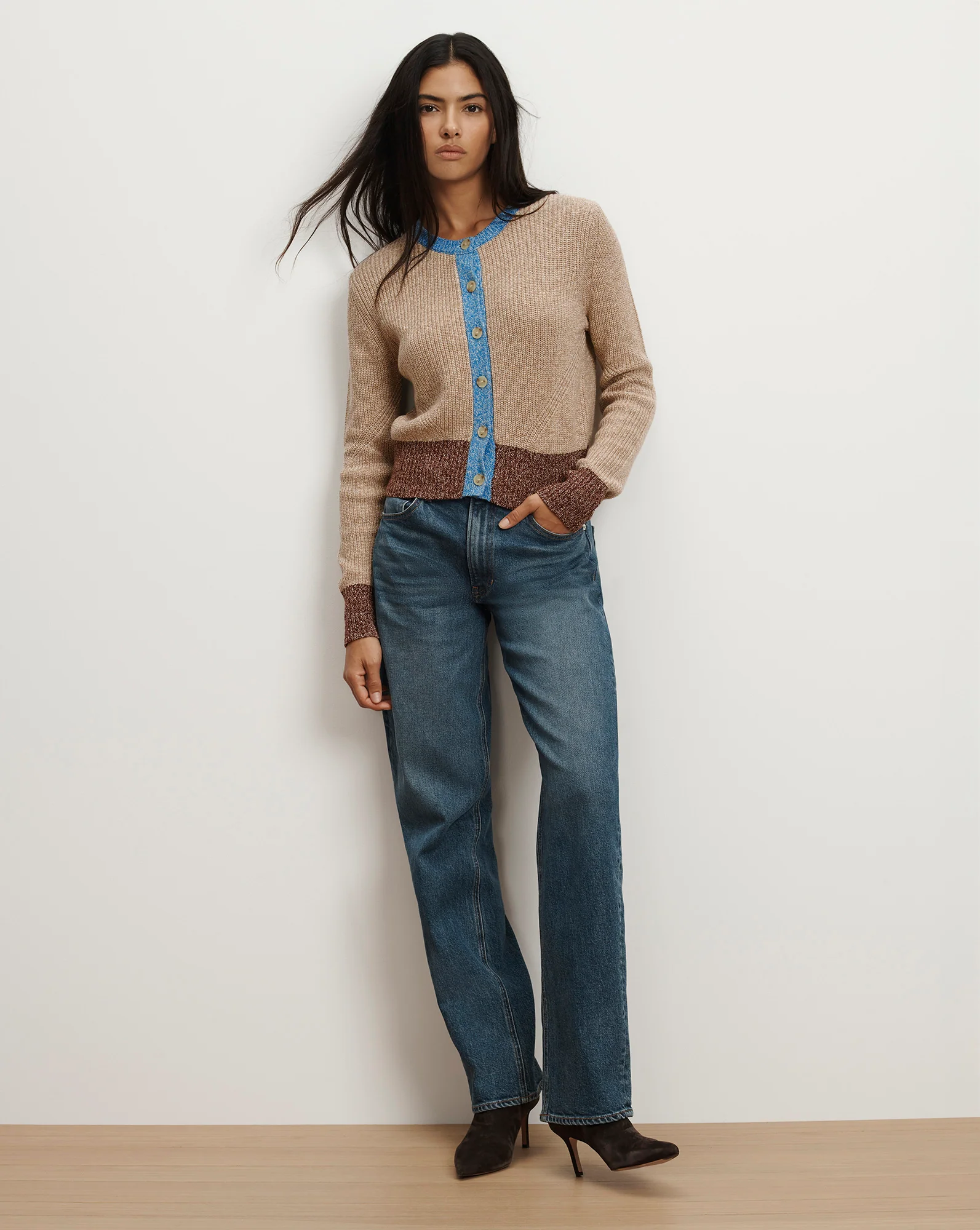 Ibra Merino Wool-Blend Cardigan - Image 2