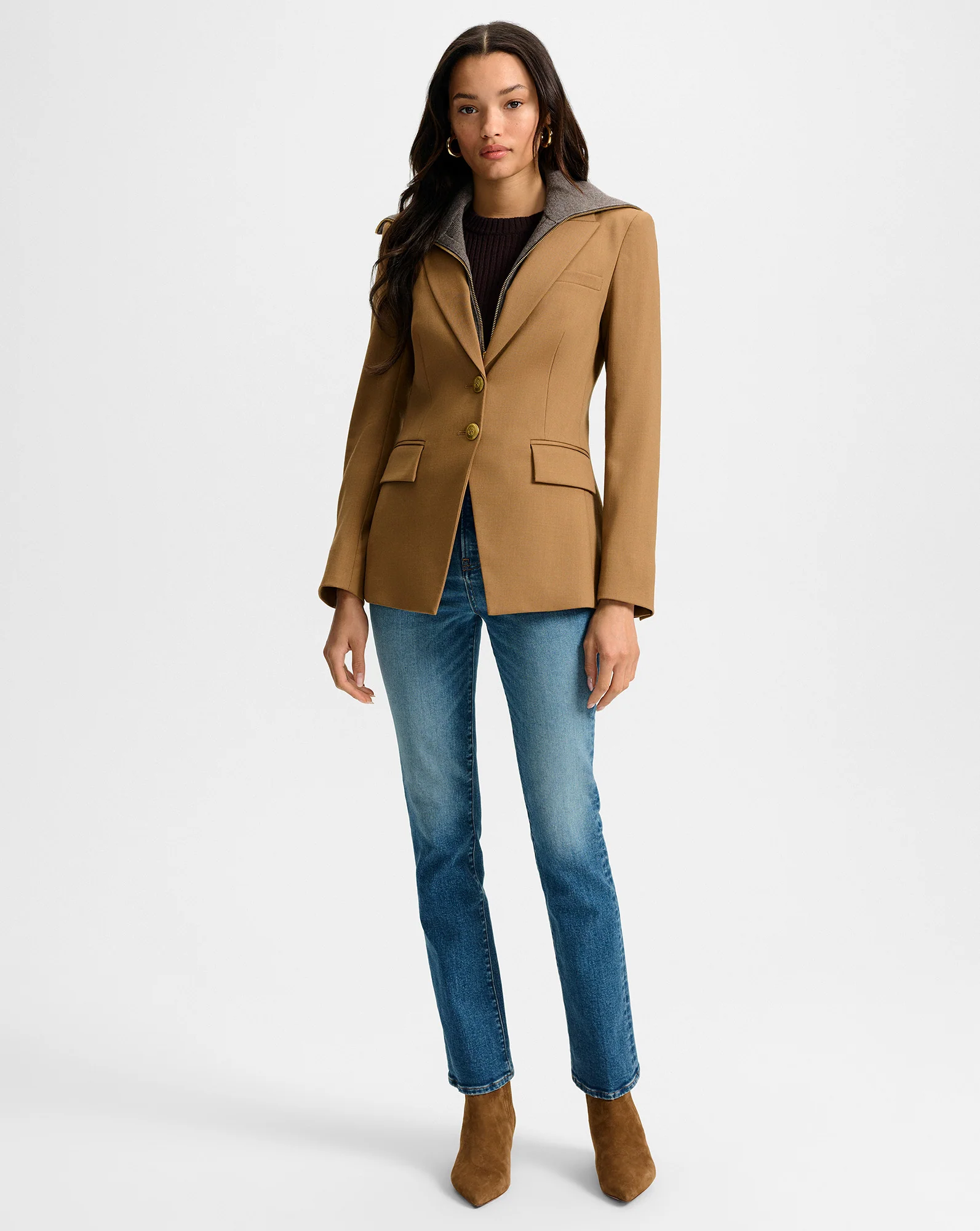Izara Wool Dickey Jacket - Image 2