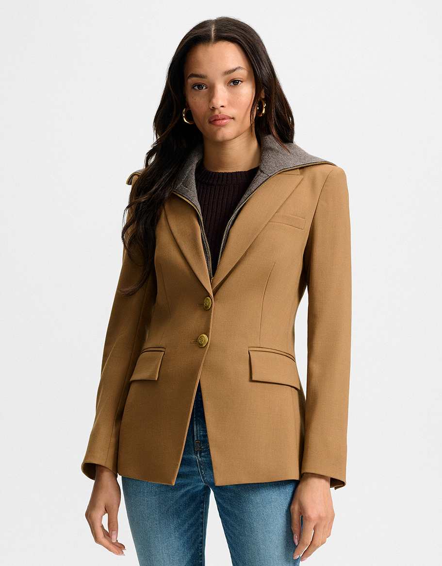 Izara Wool Dickey Jacket - Image 8